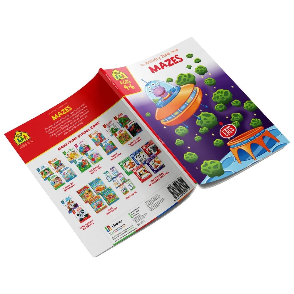 4 School Zone Activity Zone Mazes, 4 of 4