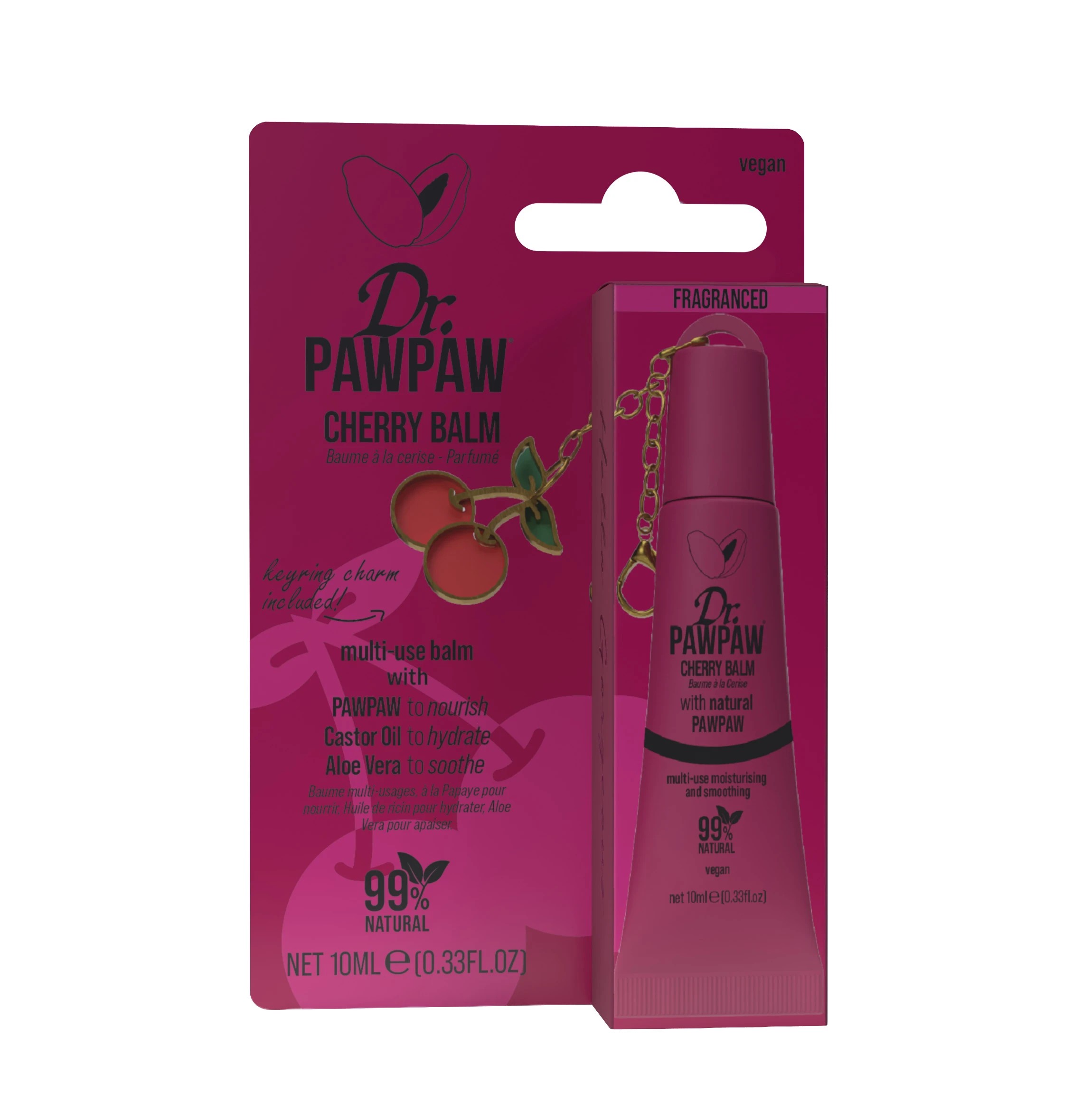 1 Dr. PAWPAW Multiuse Balm 10ml - Cherry, 1 of 3