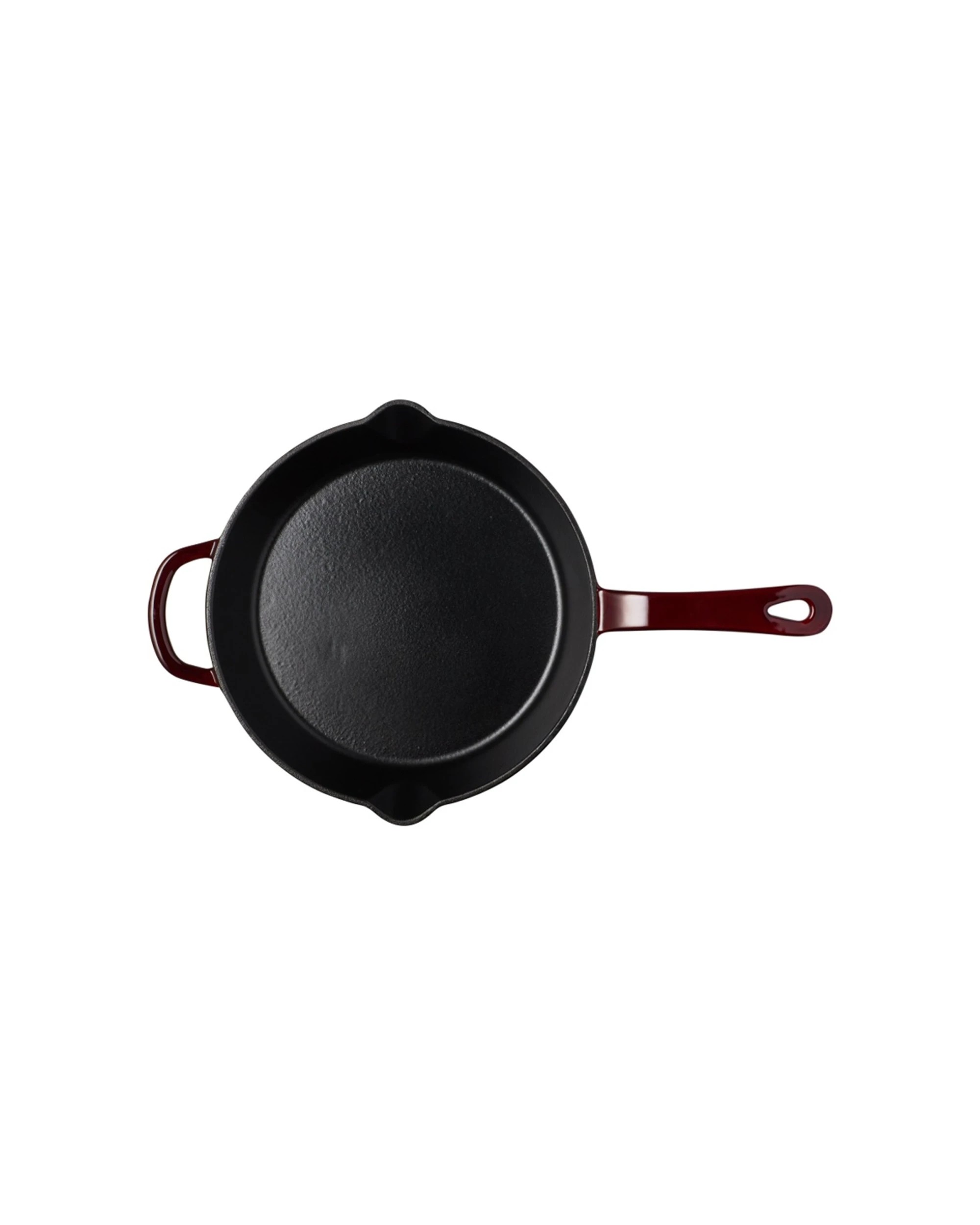 5 Maxwell & Williams Durable Cast Iron Frypan Cookware 26cm Merlot - Burgundy, 5 of 6
