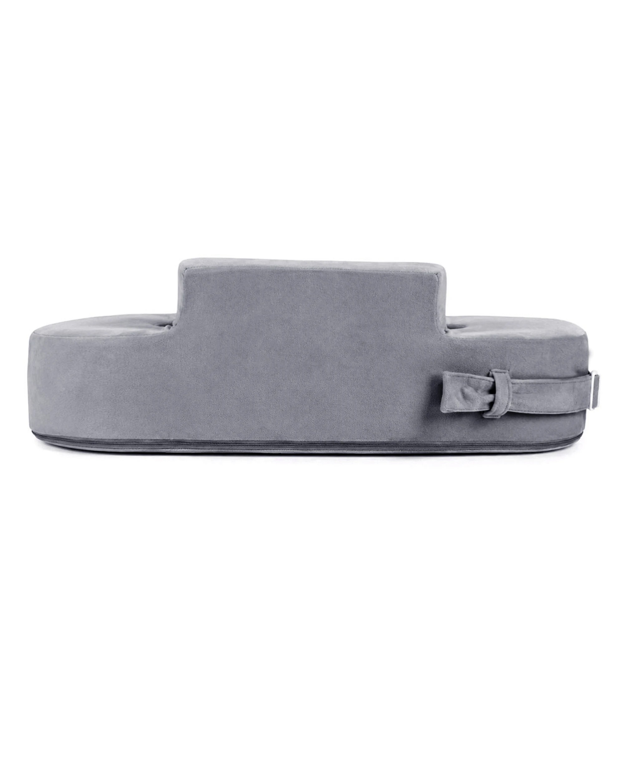 4 PlayPals Nursing Pillow Breastfeeding Posture Support Adjustable Waist - Grey, 4 of 5