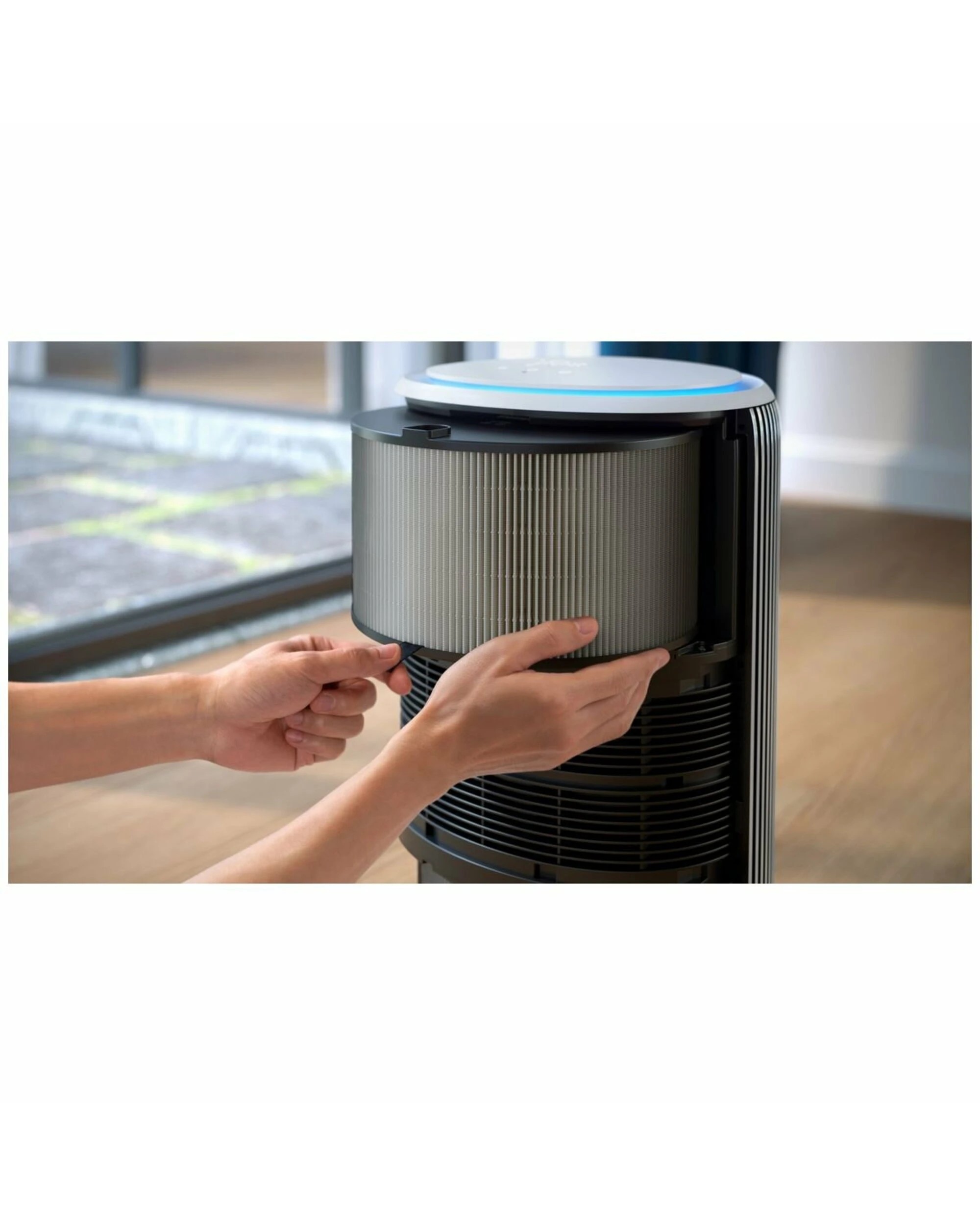 3 Philips PureProtect 3200 Series Smart Air Purifier Silver White, 3 of 5