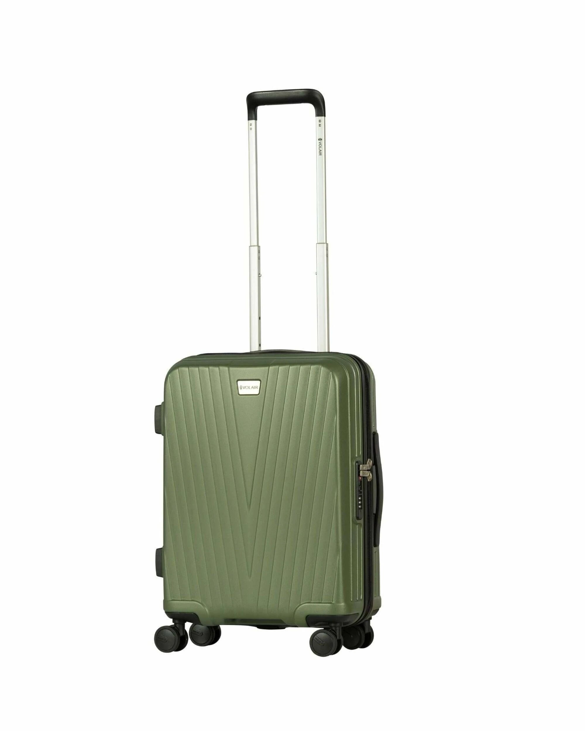 1 Volair Vmax Hardside Carry-On Spinner Suitcase - 55cm - Green, 1 of 5