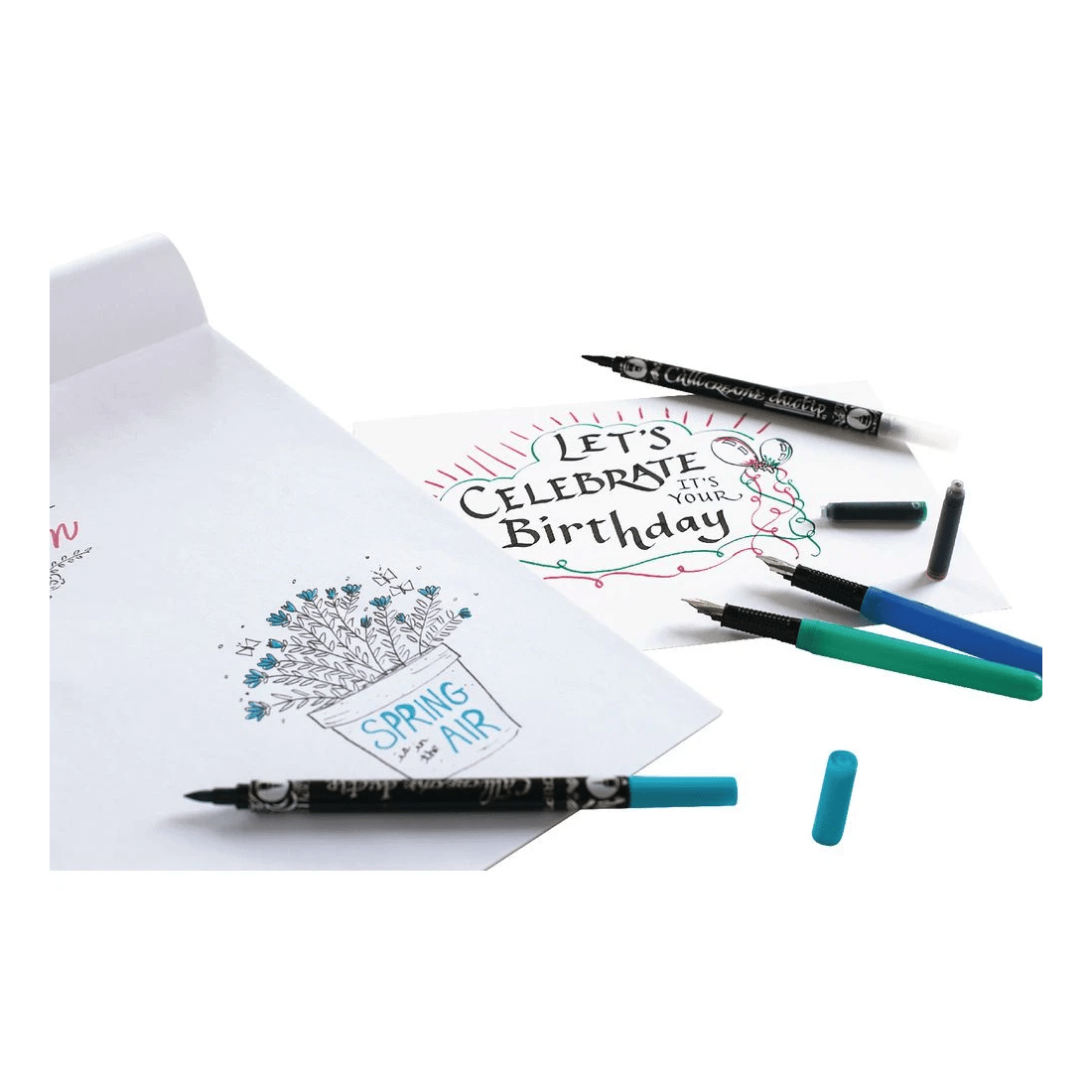 3 Manuscript Calligraphy Compendium Set 29 Piece, 3 of 6