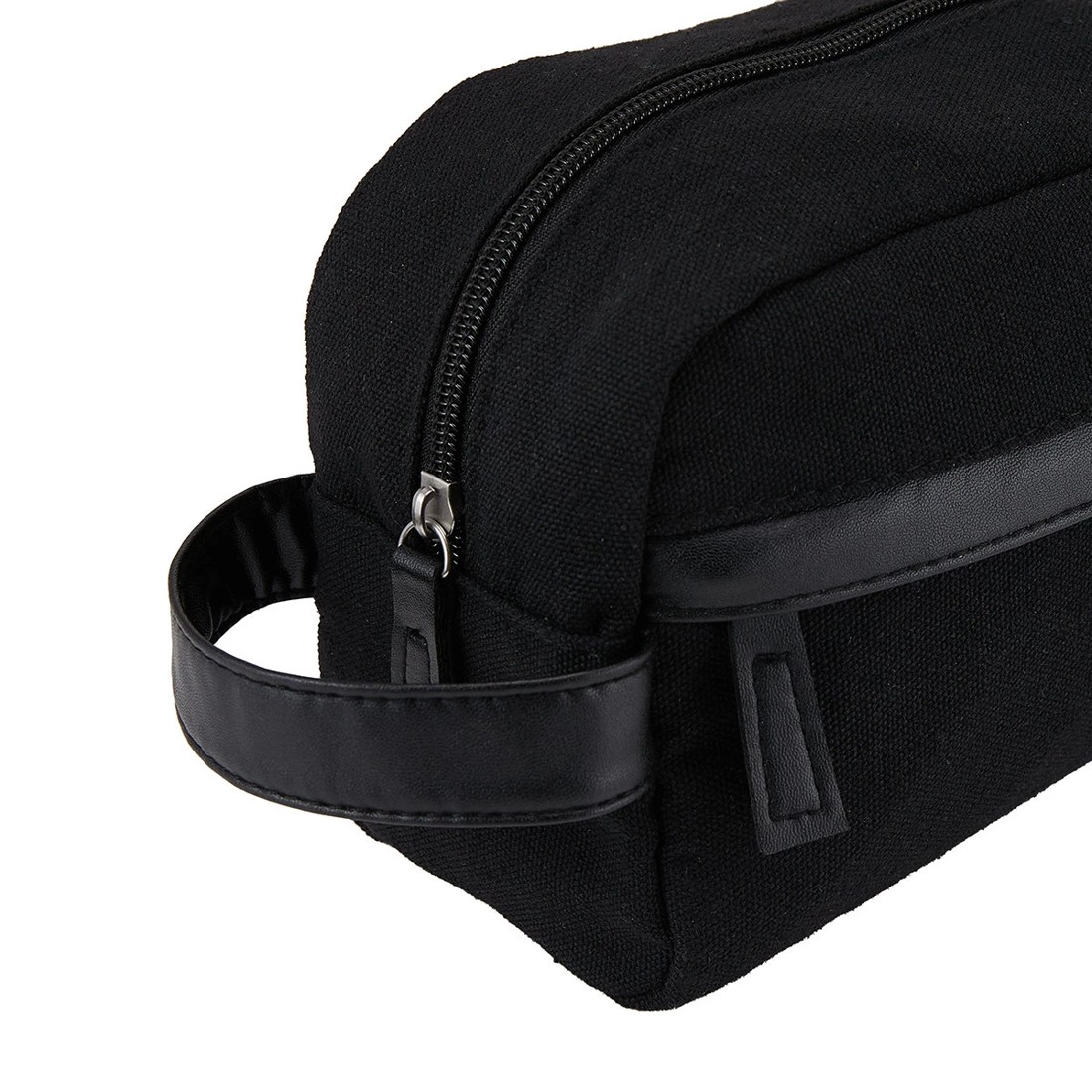 3 Canvas Washbag - Black, 3 of 8