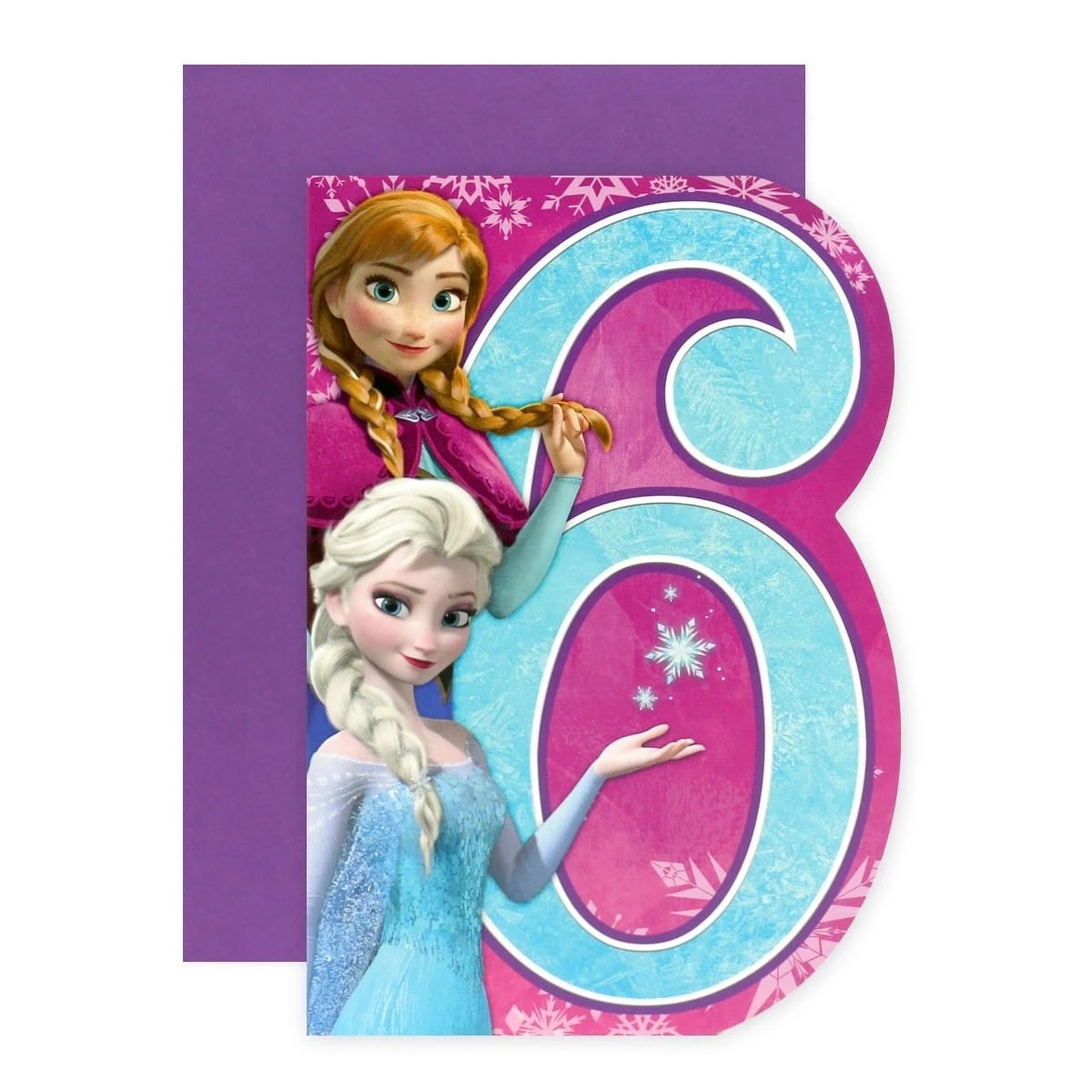 1 Connections from Hallmark Disney Frozen 6th Birthday Card - Happiness & Magic!, 1 of 3