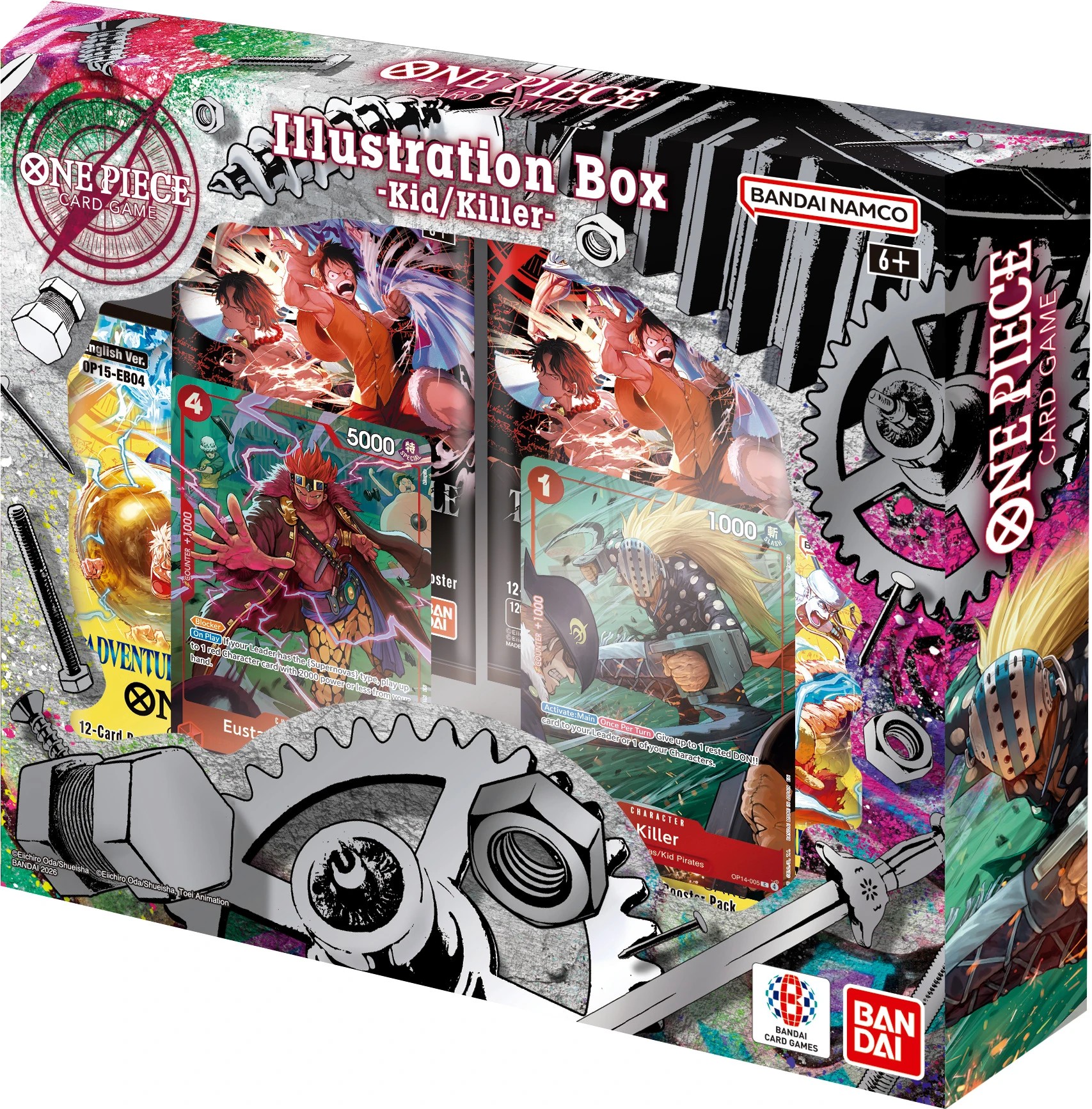one piece trading card game: illustration box volume 1 - - Vol This North America exclusive includes a special DON One Piece TCG Illustration Box