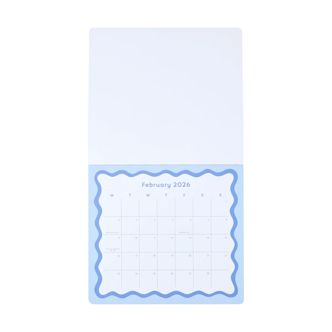 3 2026 Magnetic Wave Calendar - Pink, 3 of 5