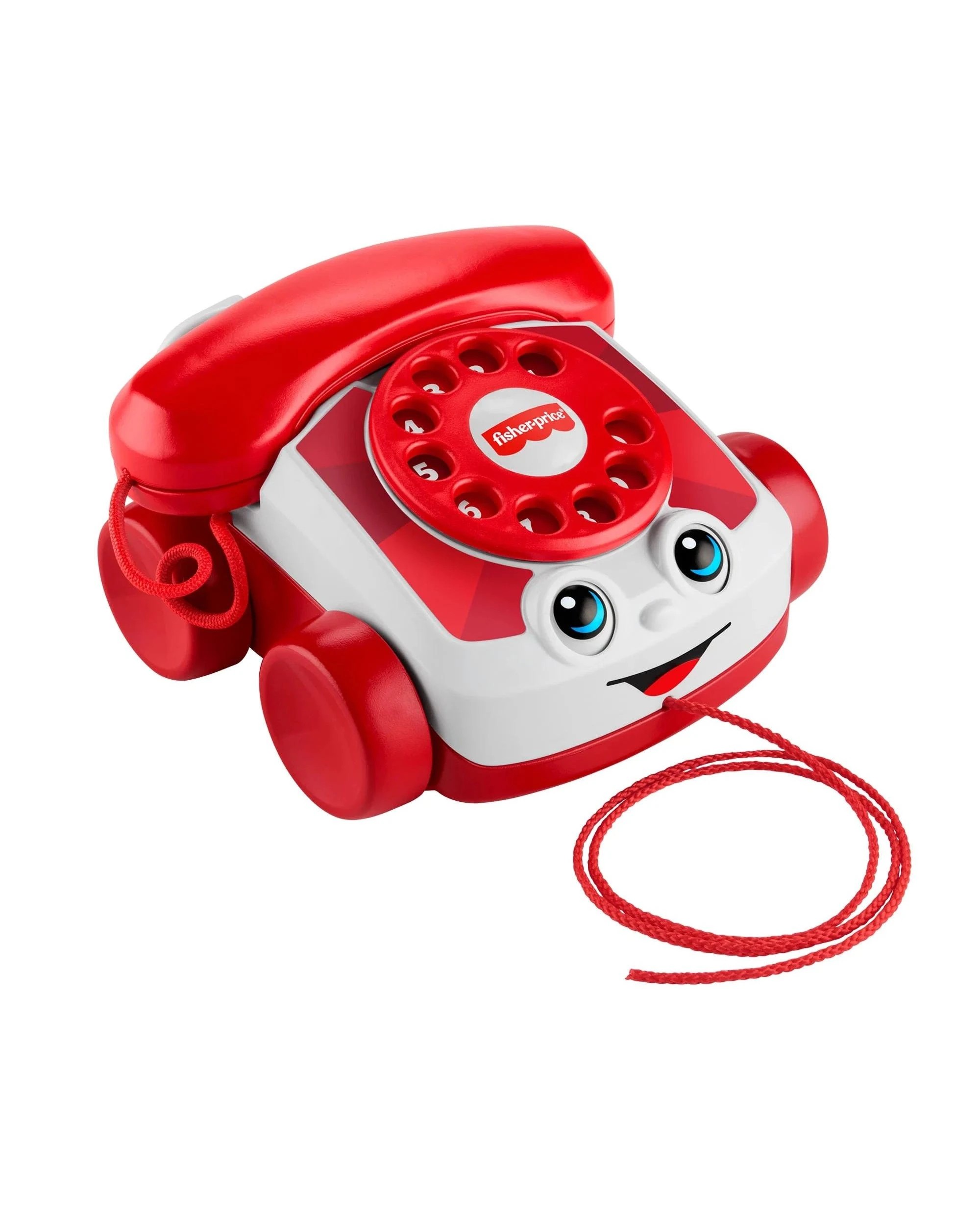 4 Fisher-Price Mattel 80th Anniversary Ruby Red Chatter Telephone, 4 of 8