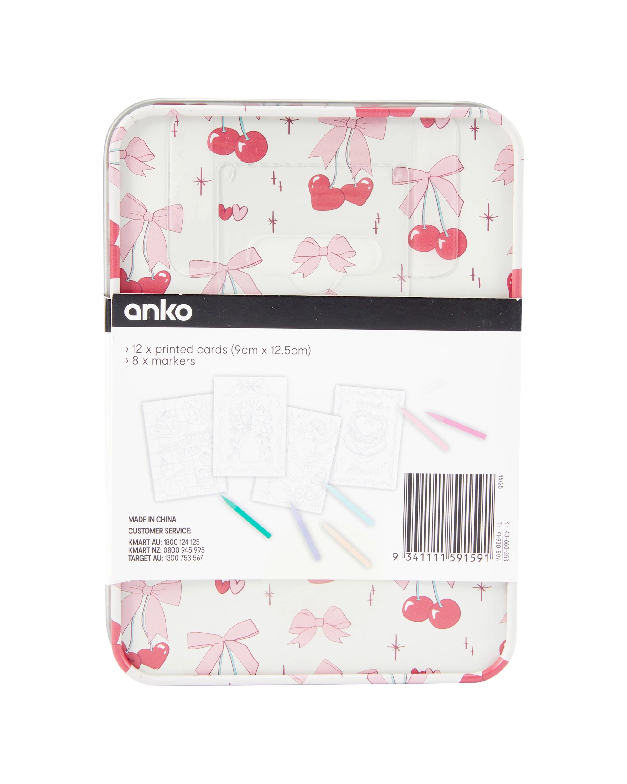 5 Mini Colouring Art Set, 5 of 5