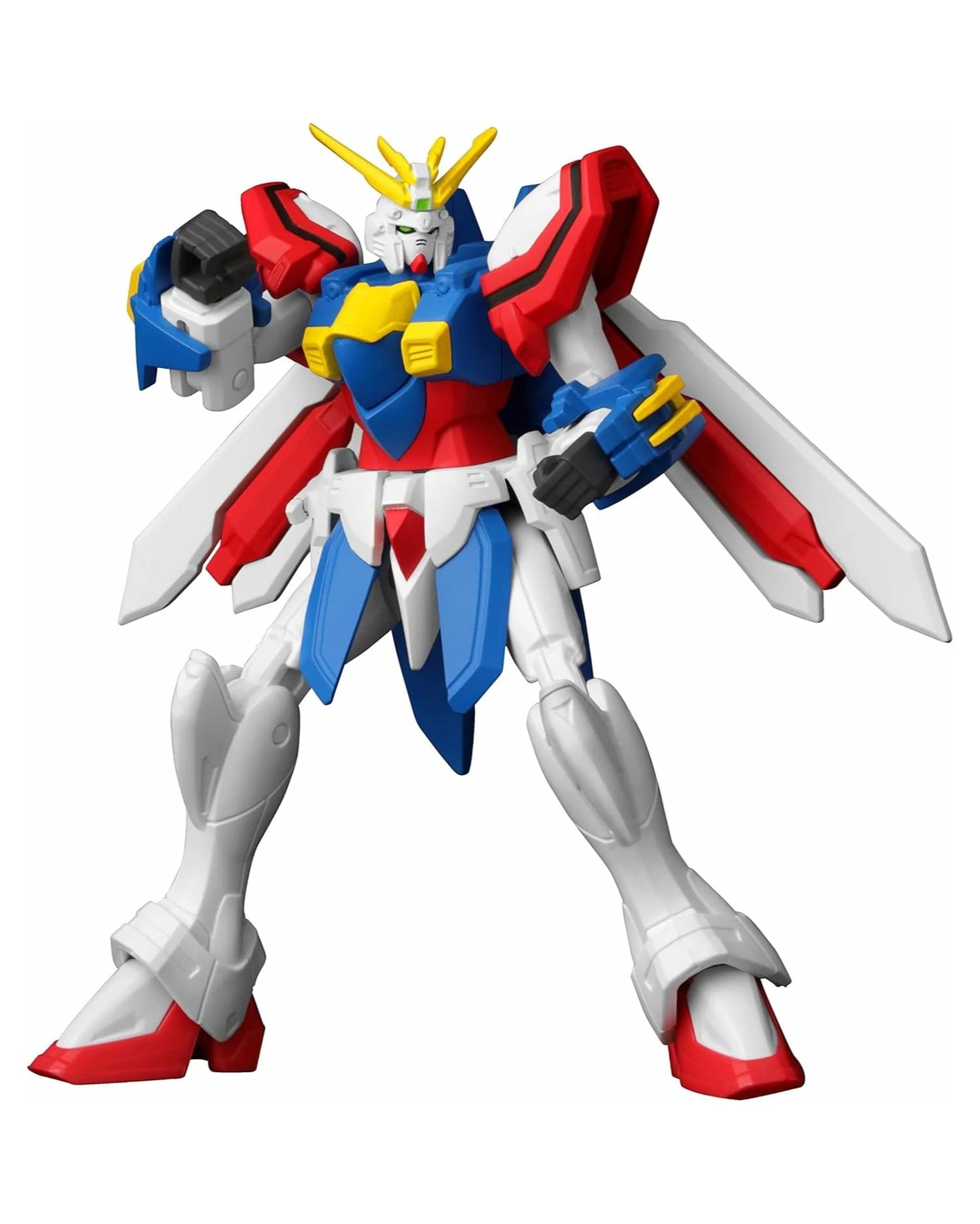 3 Bandai Gundam Infinity Series GF13-017NJ II Burning Gundam Figure, 3 of 7