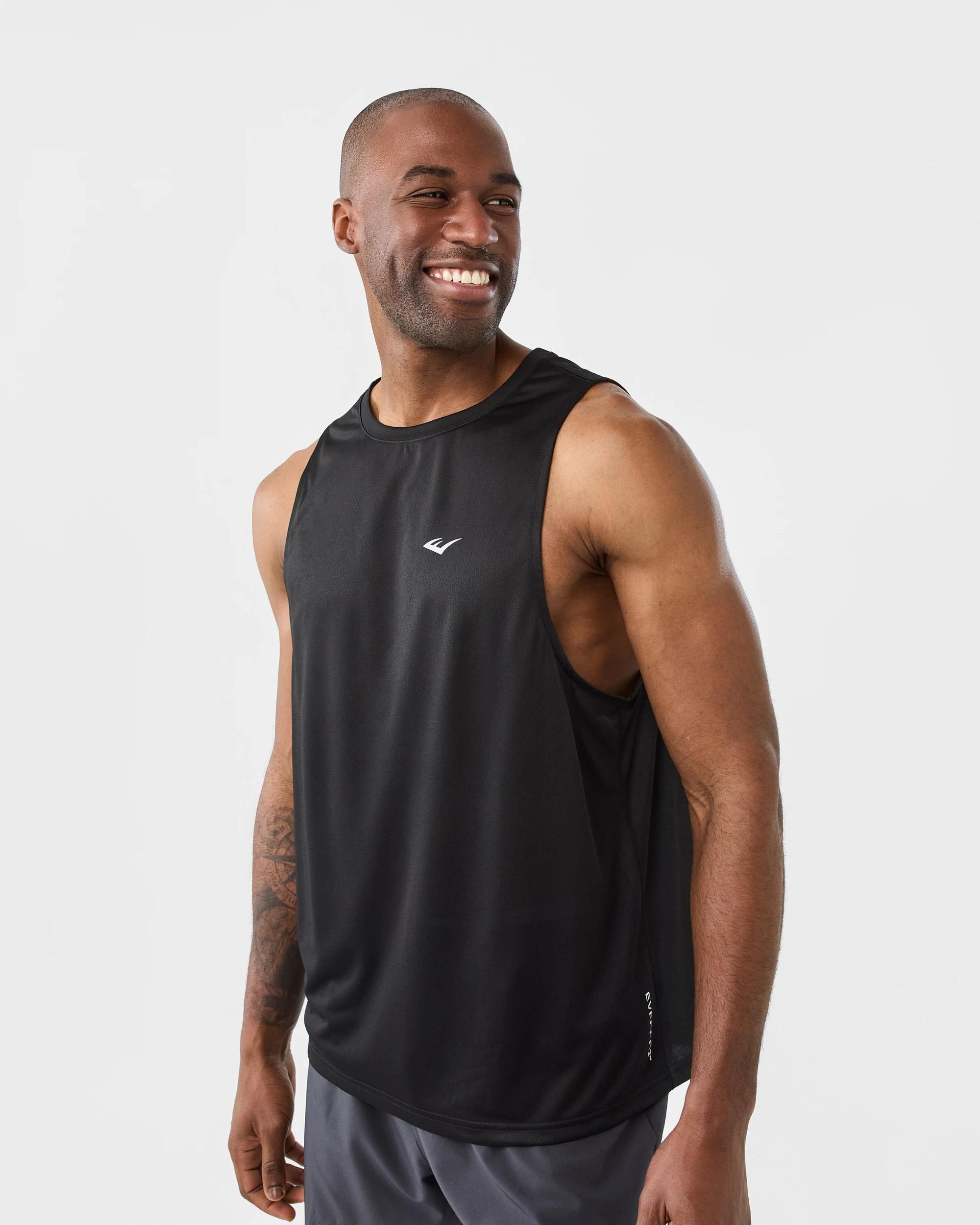 1 Everlast Tech Running Tank Black, 1 of 8