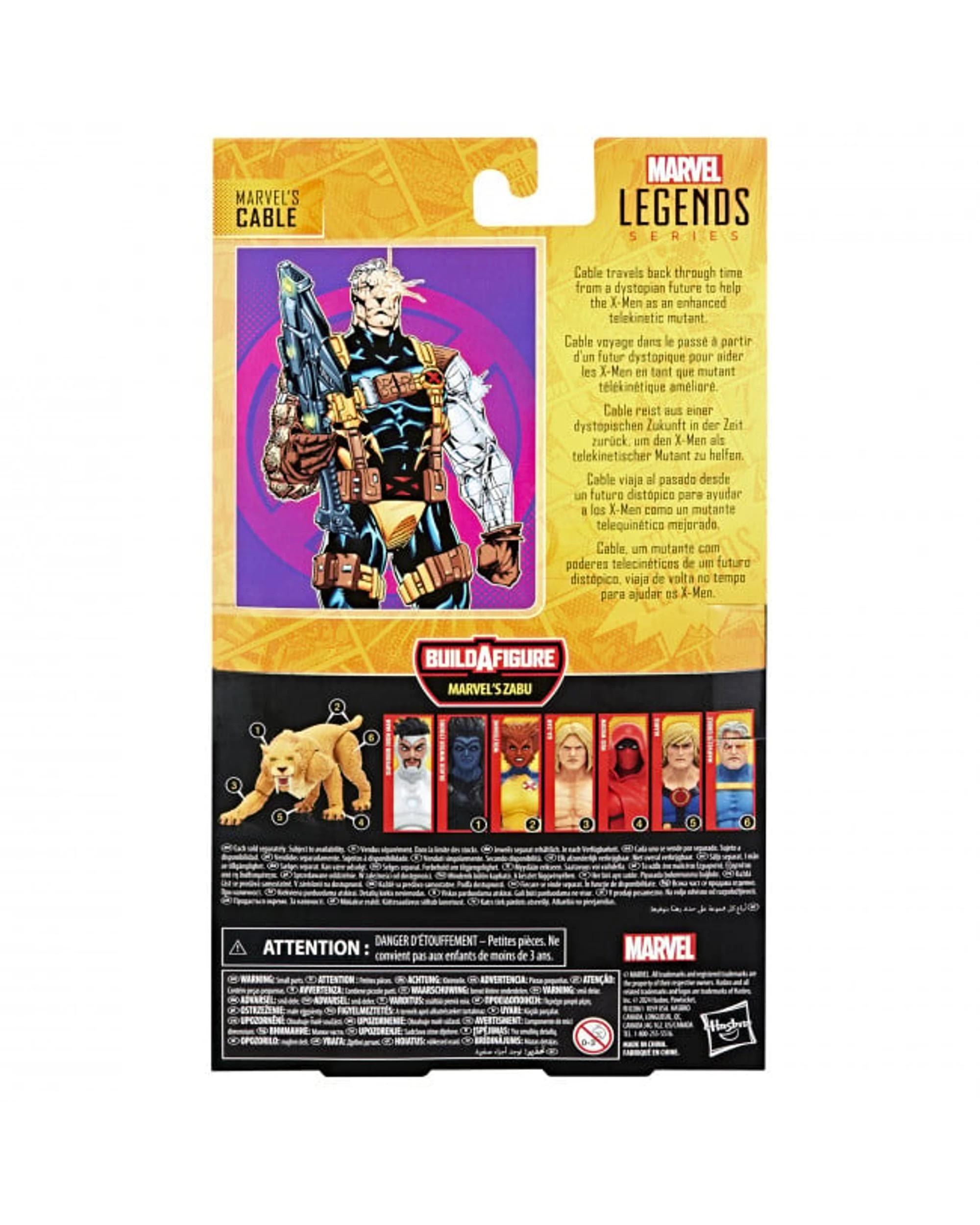 8 Marvel Legends Series Marvel Cable Action Figure, 8 of 9