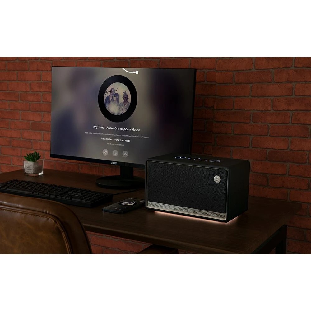 8 EDIFIER ES300 Tabletop Wireless Speaker Black, 8 of 8