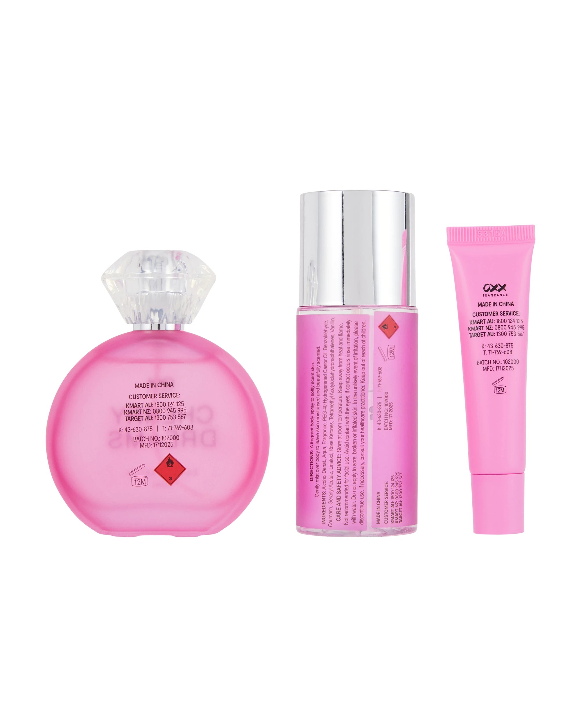 3 OXX Fragrance Cherry Dreams Gift Set, 3 of 7