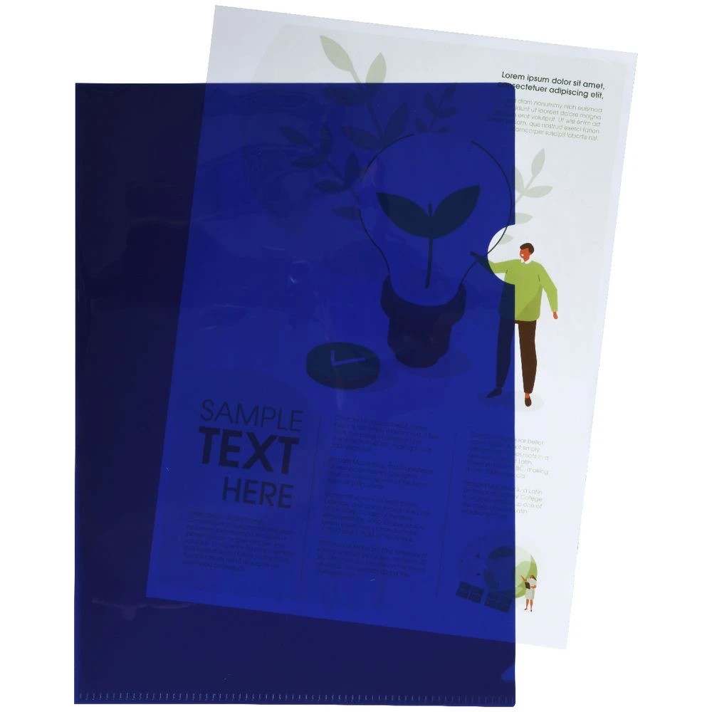 3 J.Burrows A4 Letter File Blue 20 Pack, 3 of 3