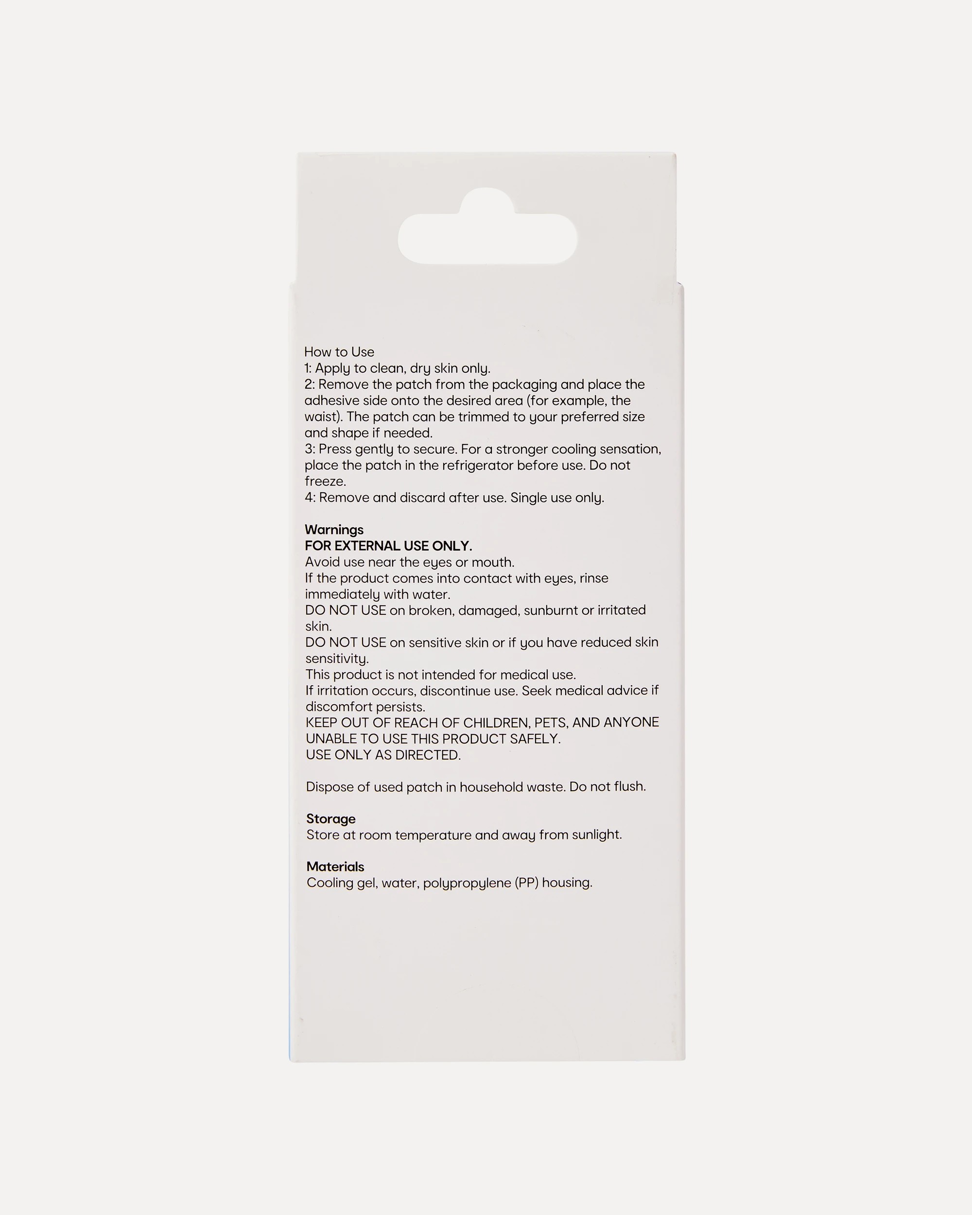 5 OXX Essentials 10 Pack Cooling Patches, 5 of 5