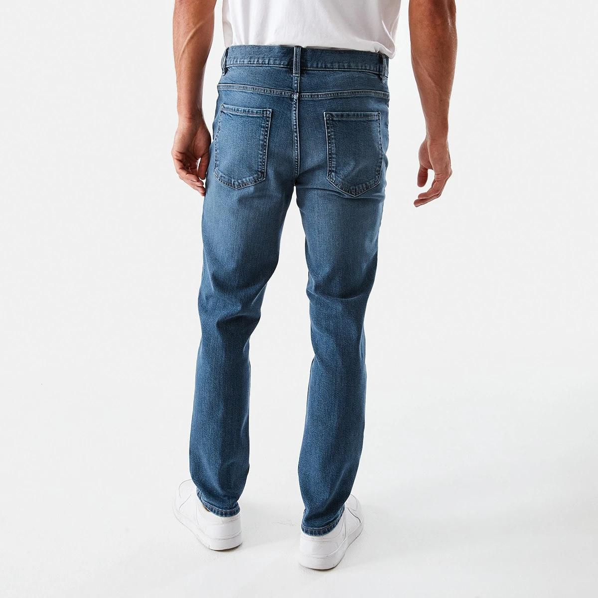 3 Slim Fit Stretch Jeans MID WASH, 3 of 5