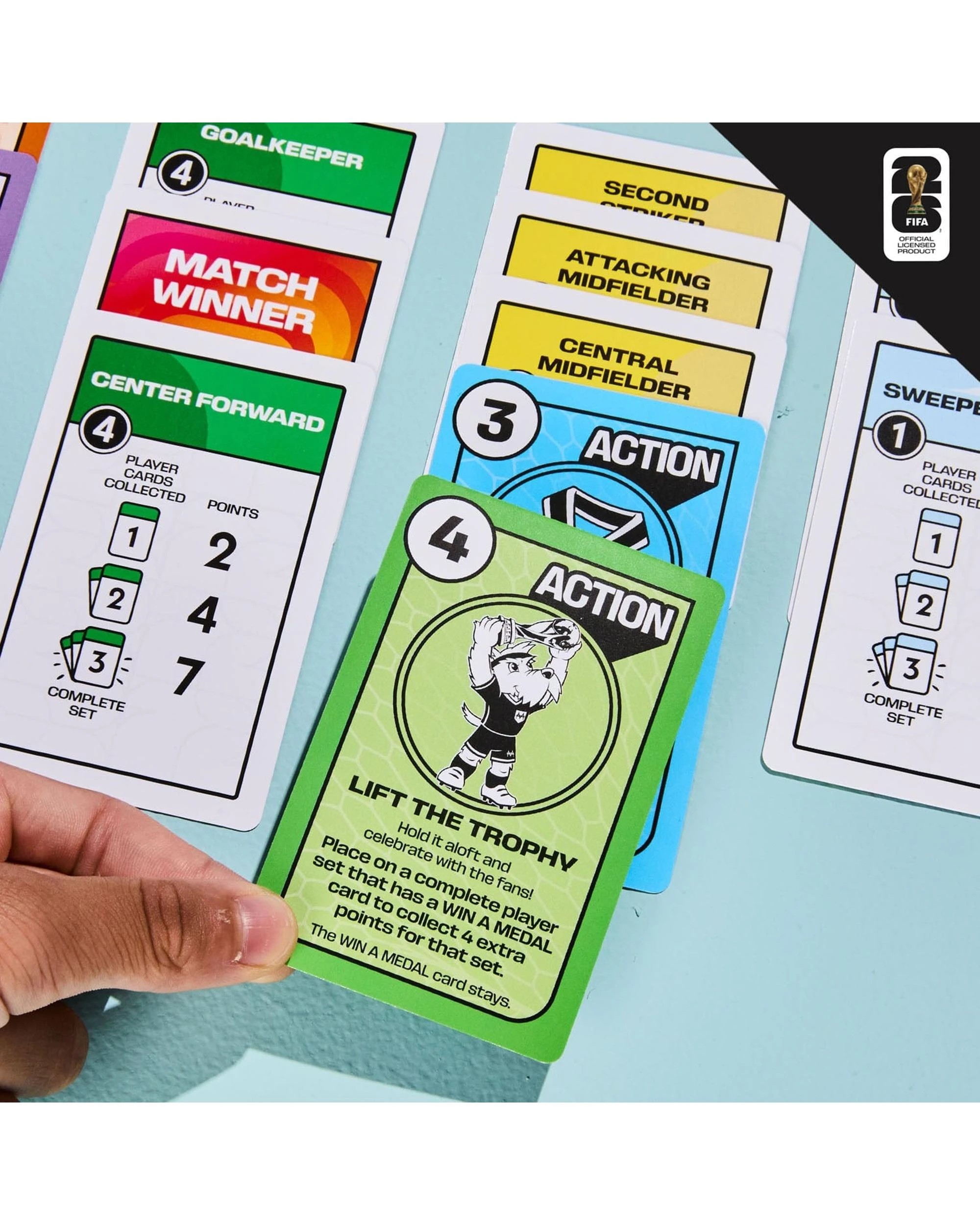 8 Monopoly Deal FIFA World Cup 2026 Edition Card Game, 8 of 10