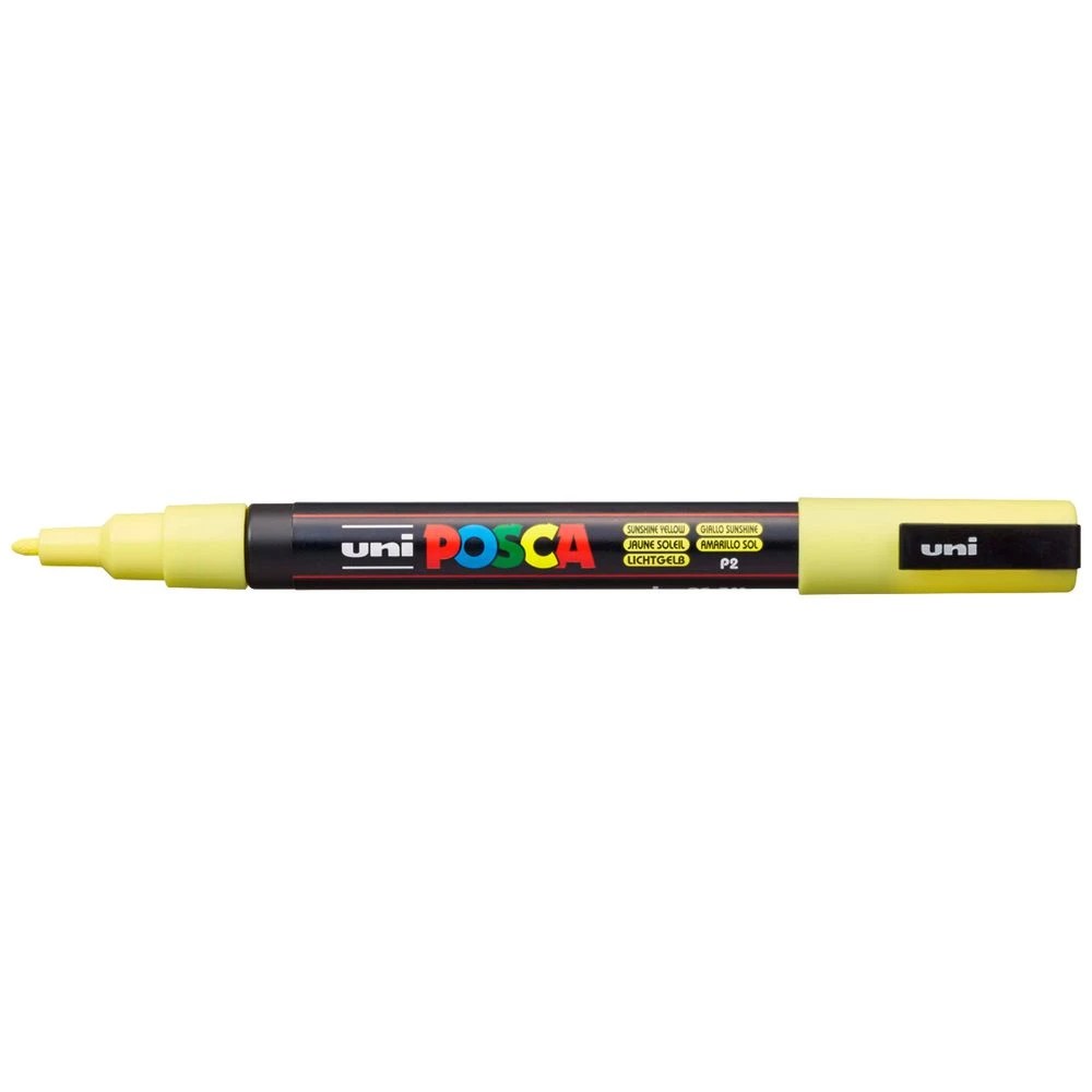 1 POSCA PC 3M Paint Marker Sunshine Yellow, 1 of 7