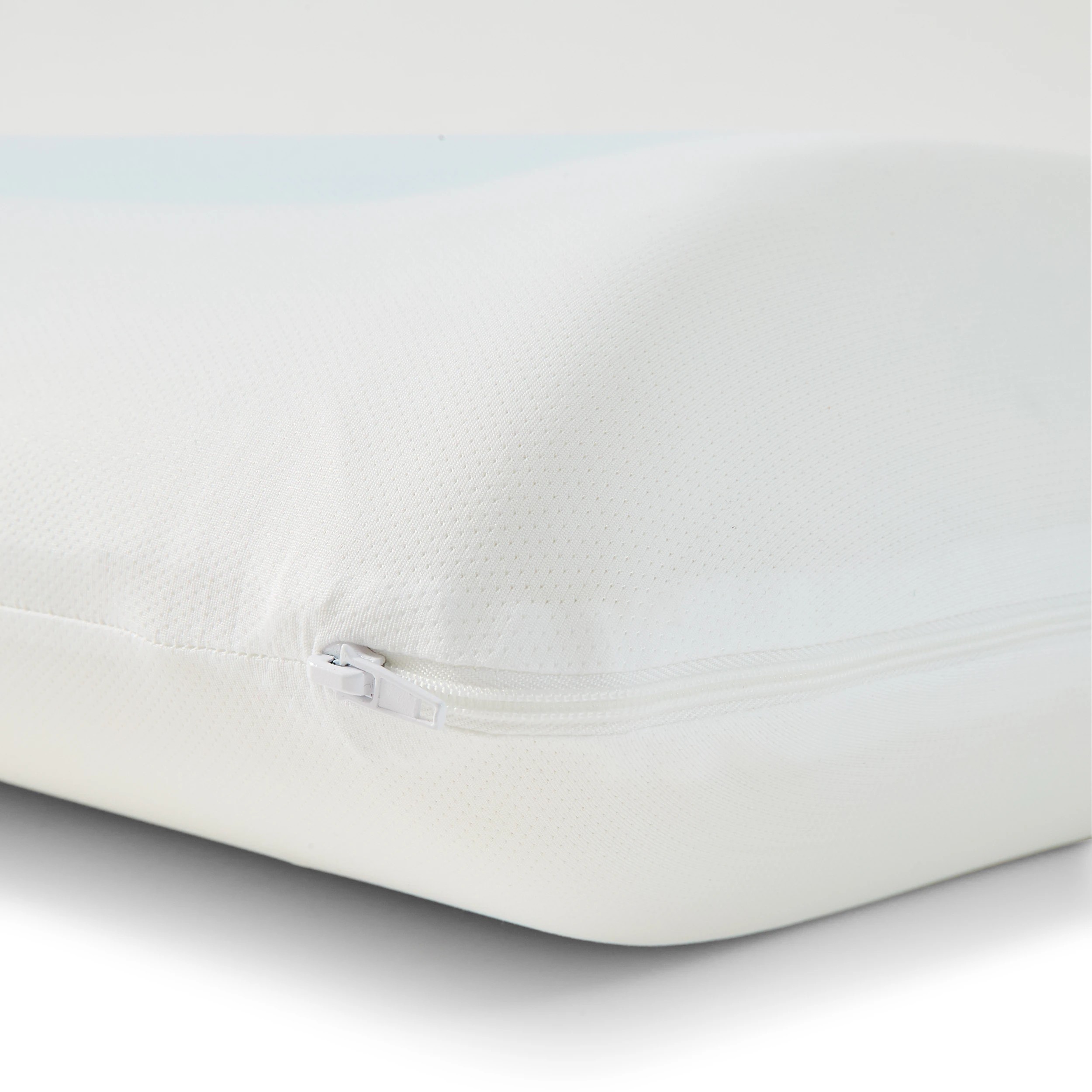 6 Superior Cooling Gel Top Memory Foam Pillow - High Profile, White, 6 of 6