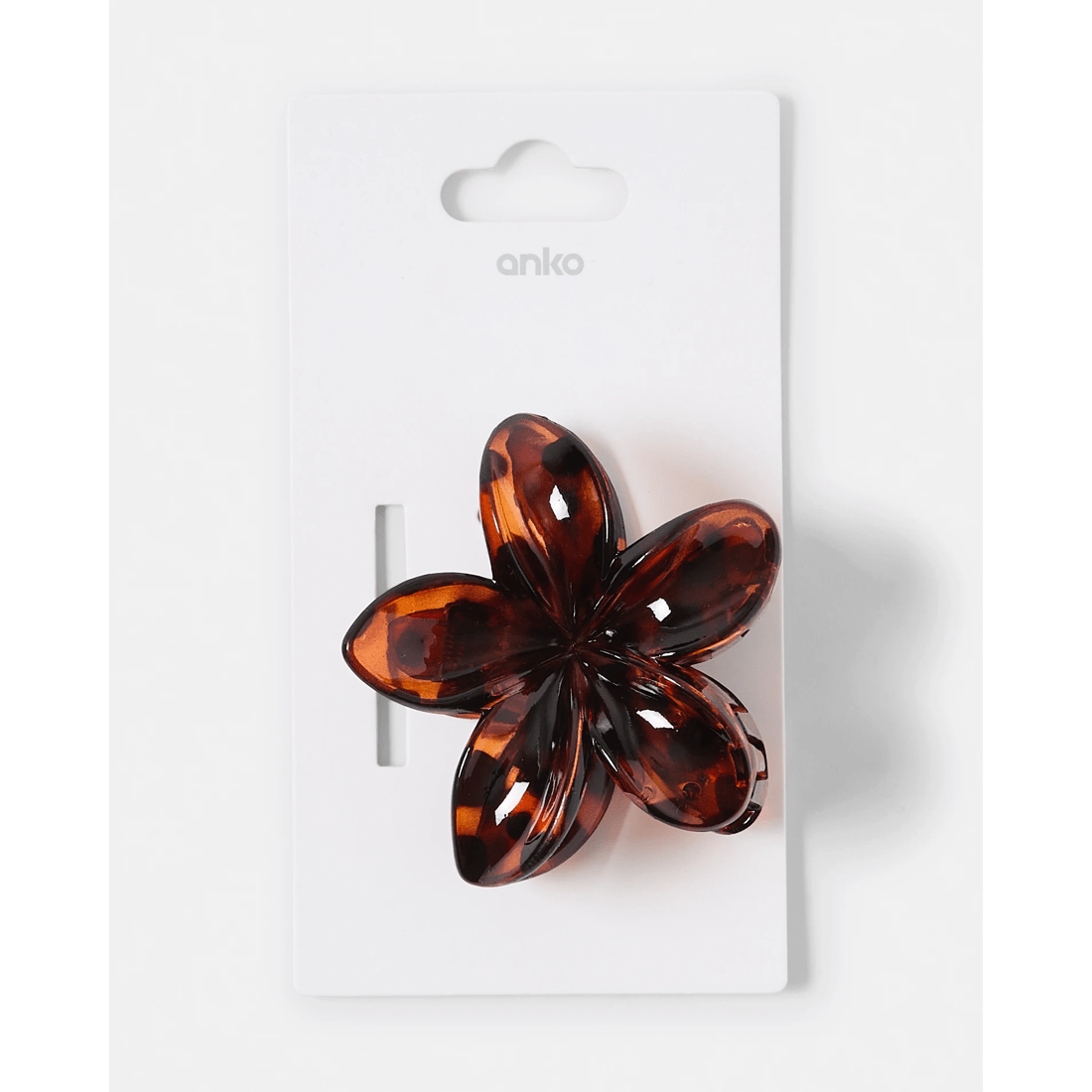 4 Tort Frangipani Claw Hair Clip, 4 of 4