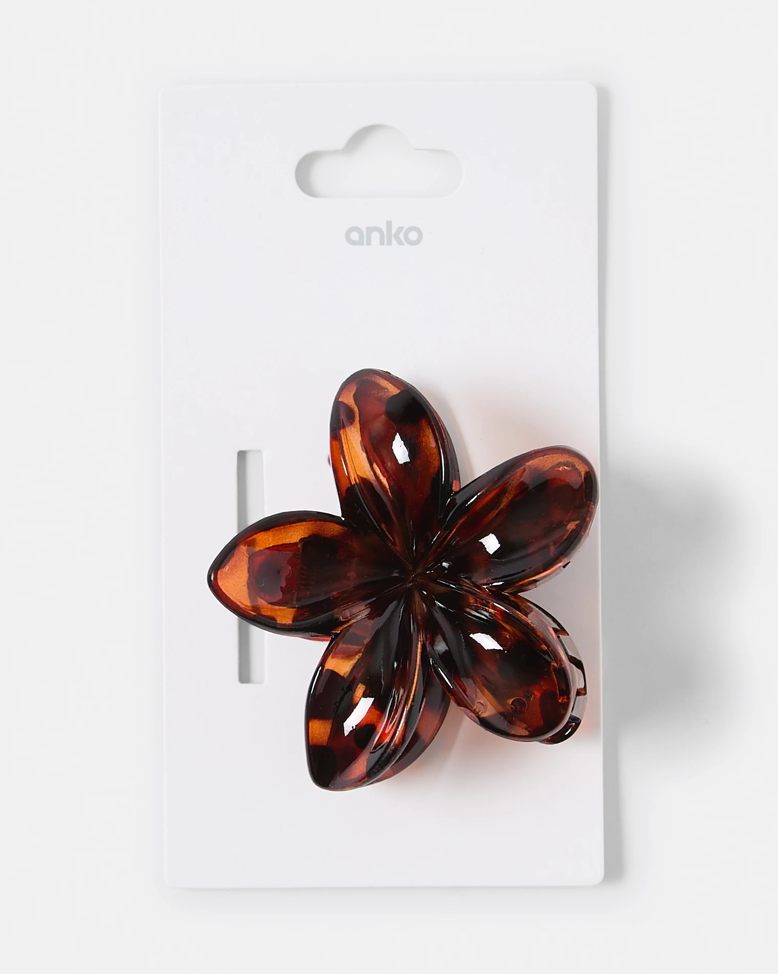 4 Tort Frangipani Claw Hair Clip, 4 of 4