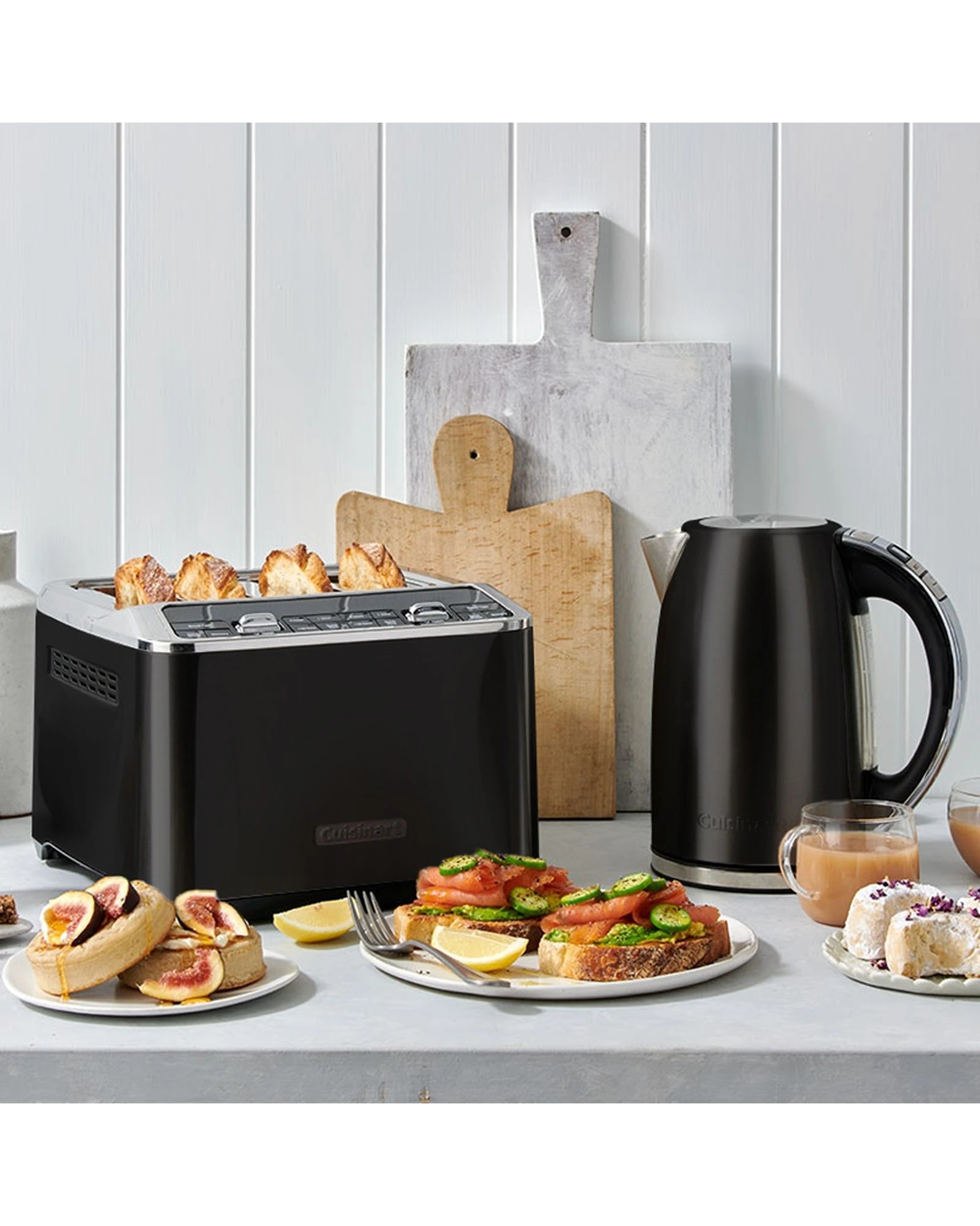 4 Cuisinart Signature Automated Digital 4 Slice Toaster - Black - BLACK, 4 of 5