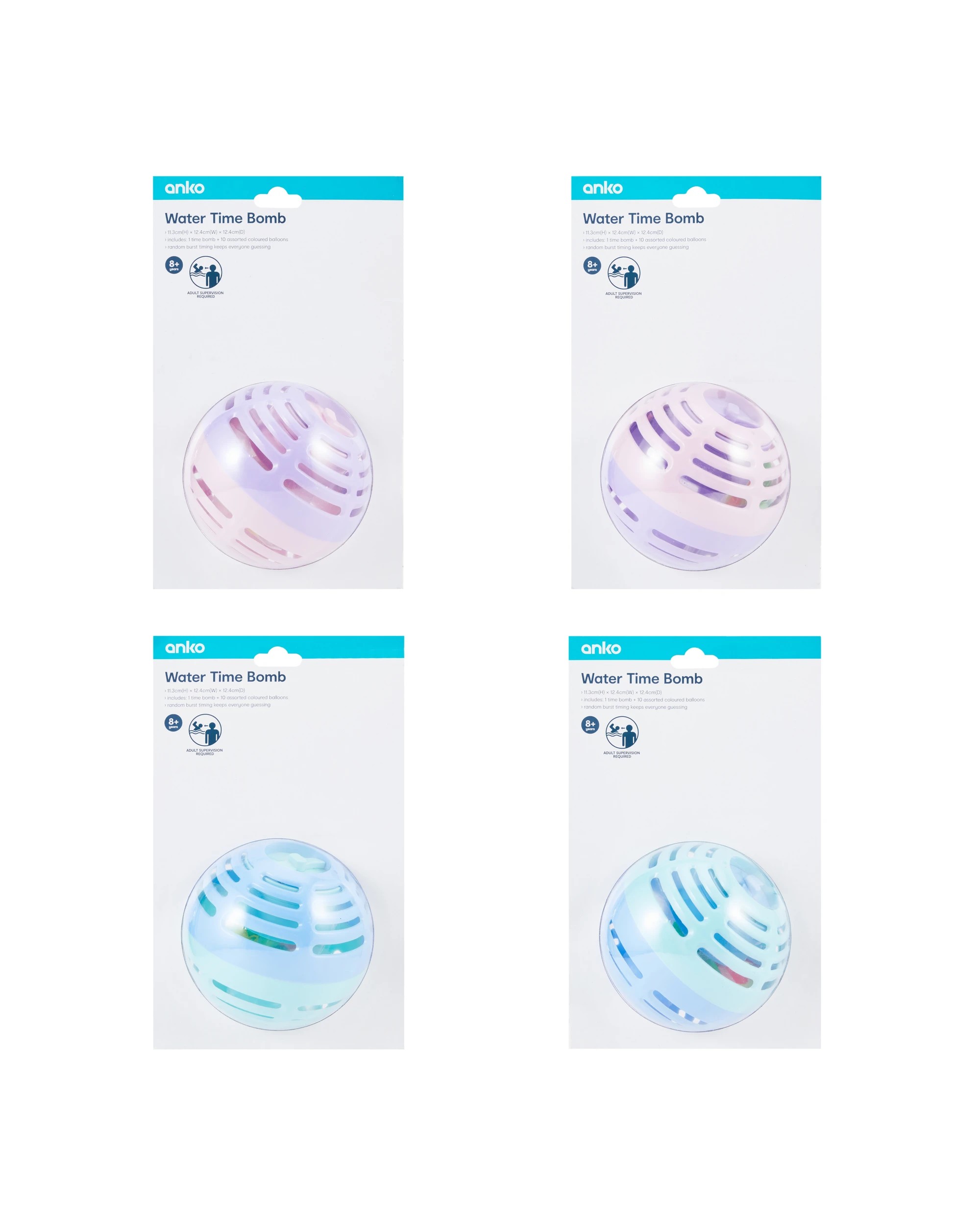 7 Water Time Bomb - Assorted, 7 of 8