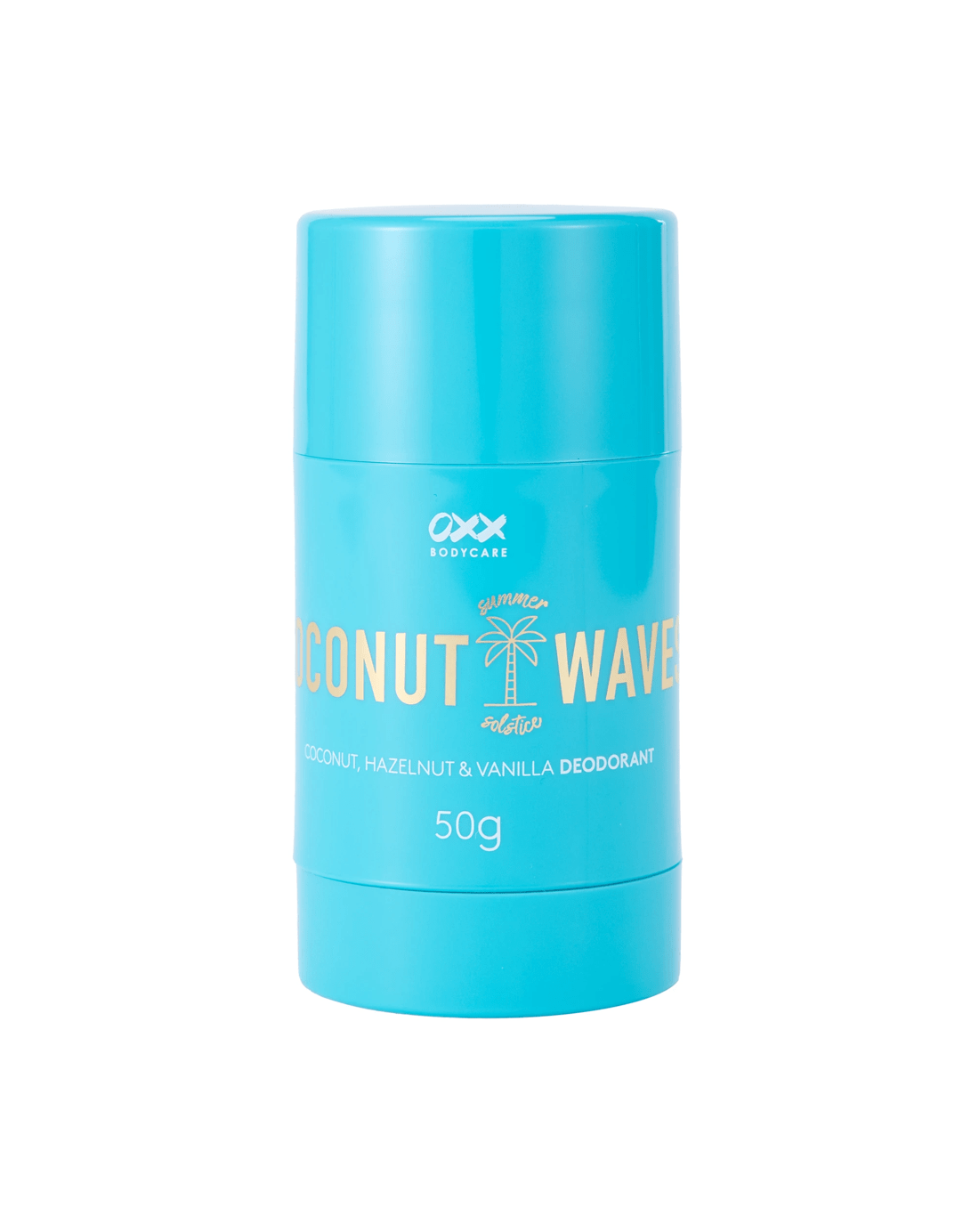 1 OXX Bodycare Coconut Waves Summer Solstice Deodorant 50g - Coconut, Hazelnut and Vanilla Scent, 1 of 5
