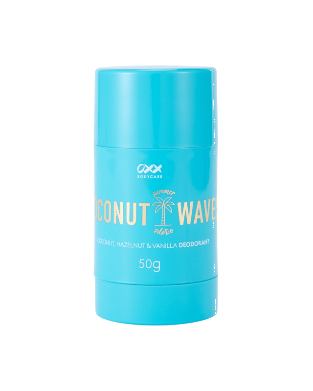 OXX Bodycare Coconut Waves Summer Solstice Deodorant 50g - Coconut, Hazelnut and Vanilla S