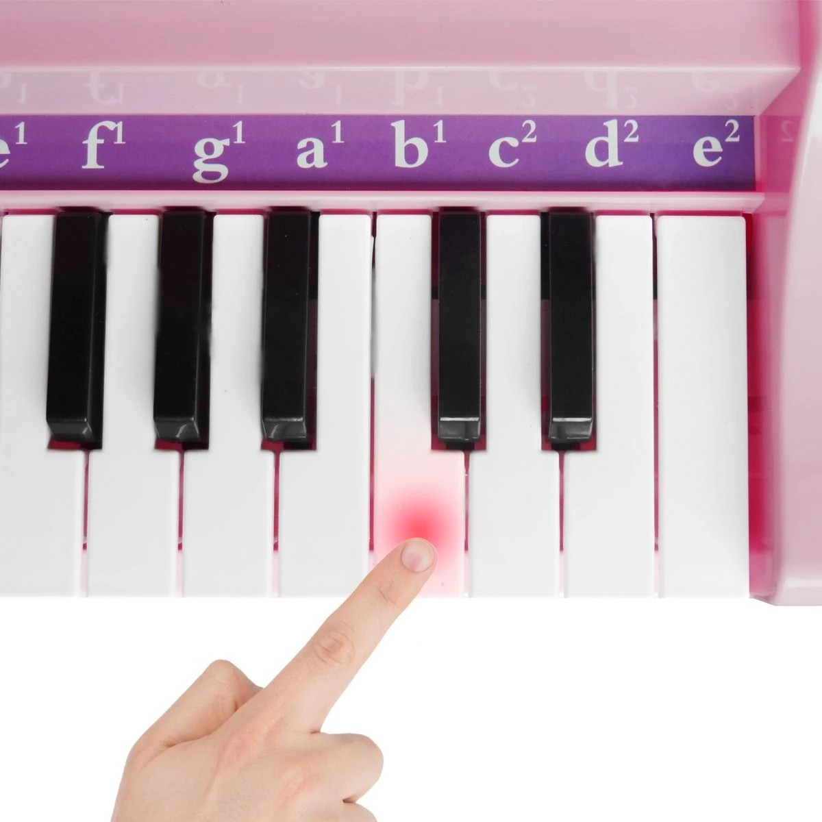 7 AUSWAY Deluxe musical Electronic Organ For Kids  Pink, 7 of 10