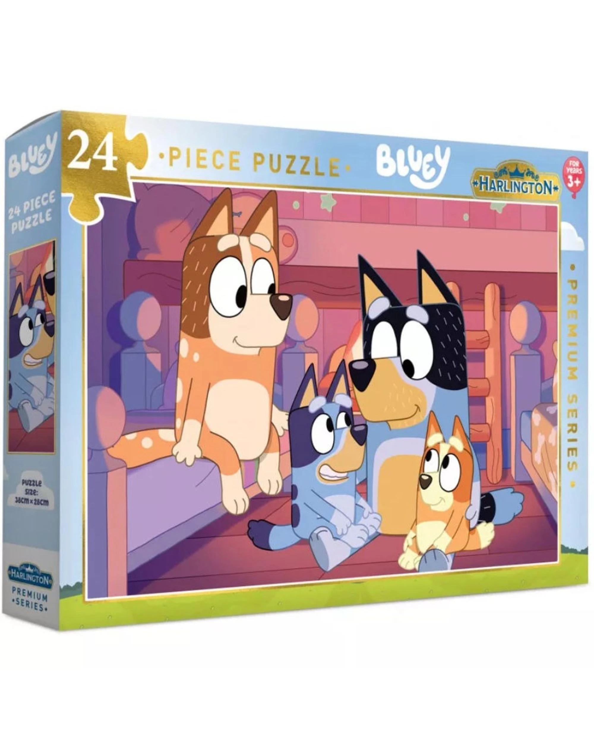 1 Harlington Bluey Premium Series 24 Piece Jigsaw Puzzle, 1 of 1