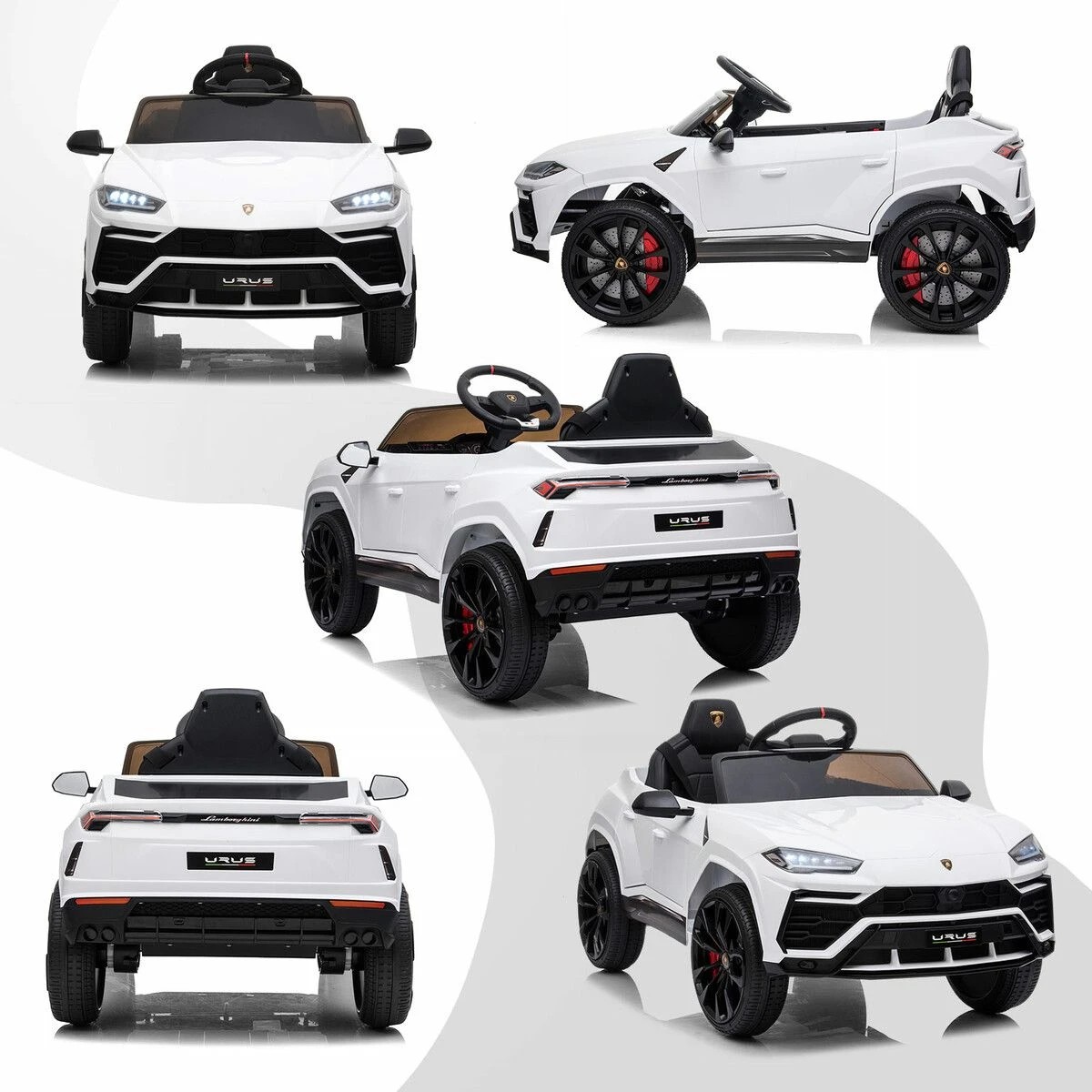 2 Ausway Electric Car Ride On Vehicle Toy Kids Childrens Off Road Truck Suspension Parental, 2 of 5