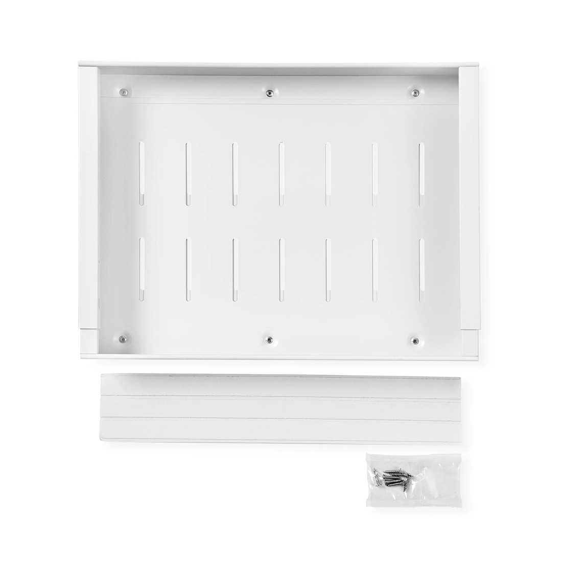 10 Expandable White Pull-Out Cabinet Drawer, 10 of 10