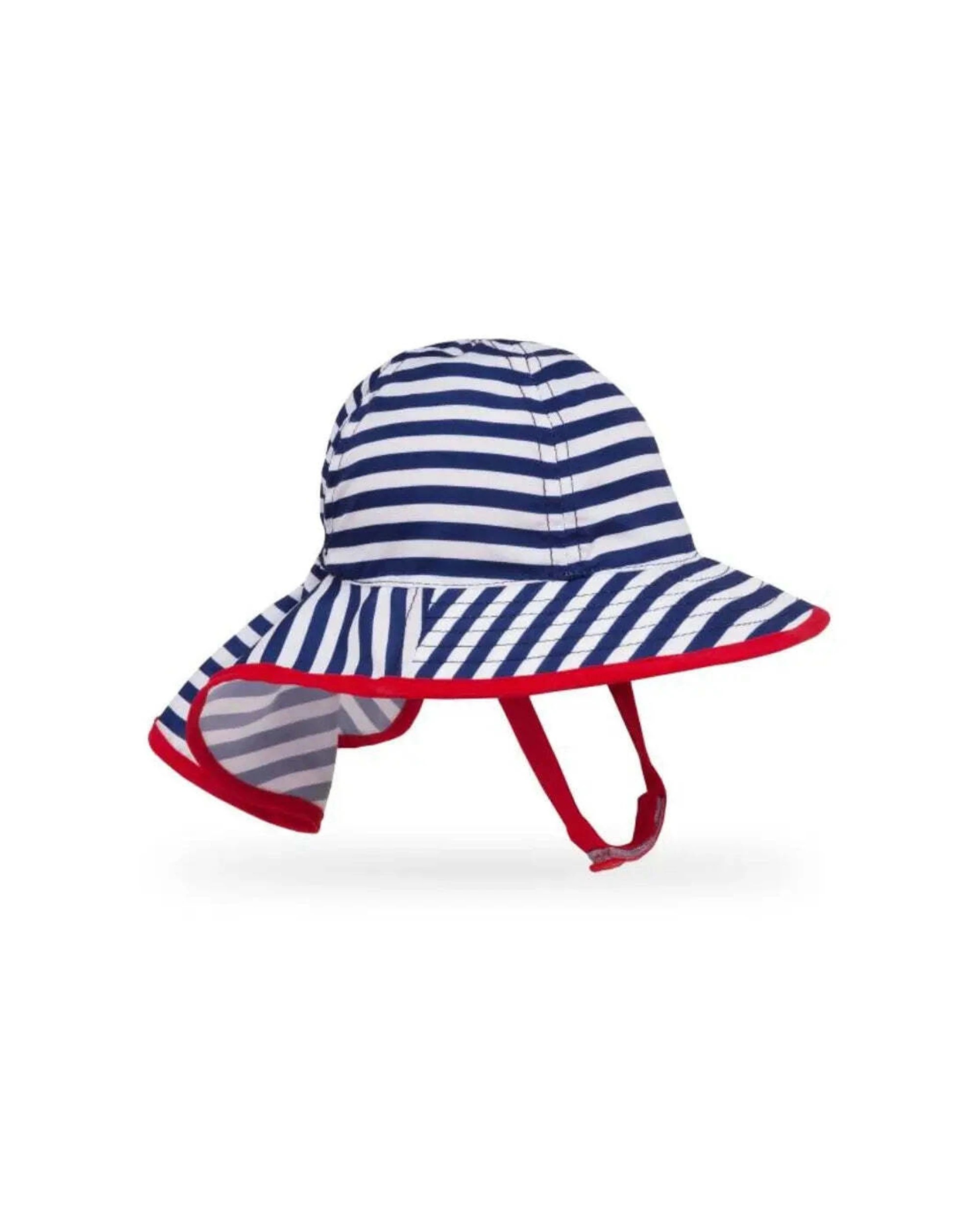 1 Sunday Afternoons Sunsprout Hat Infant 0-6 Months Stripe - Blue, 1 of 7