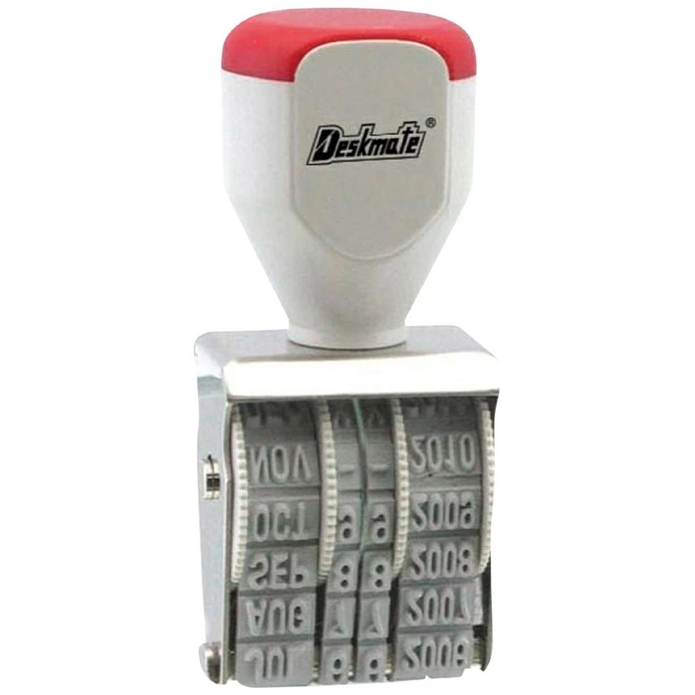 1 Deskmate Rubber Date Stamp 4mm, 1 of 2