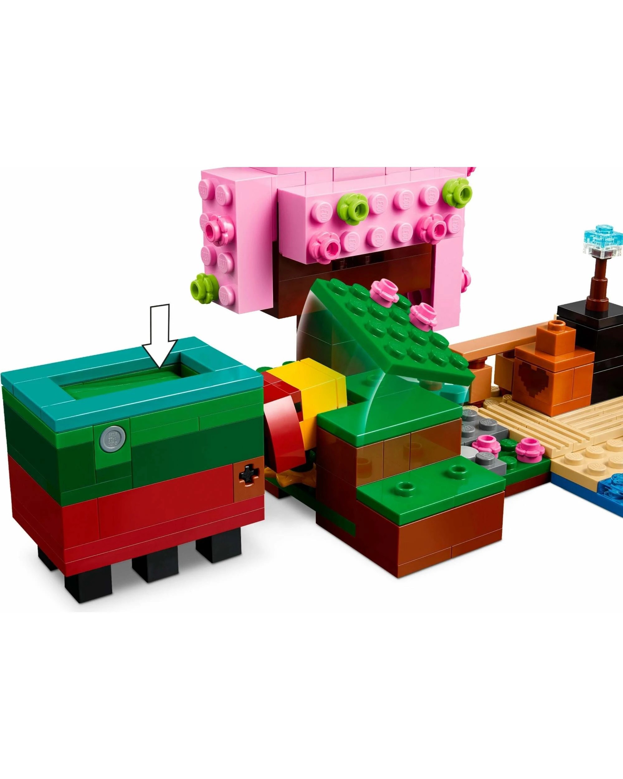 4 LEGO Minecraft 21260 The Cherry Blossom Garden, 4 of 4