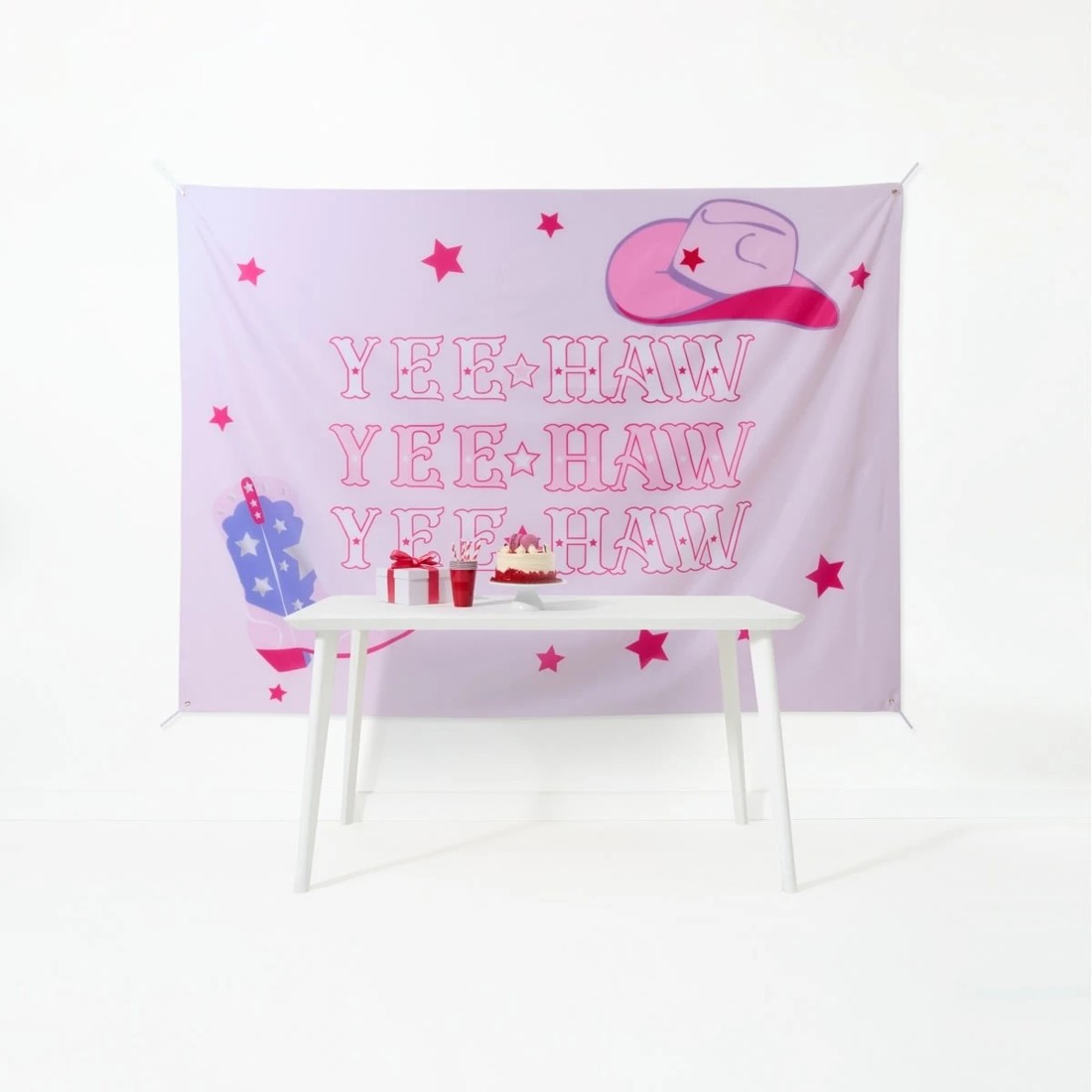 1 Cowgirl Printed Backdrop, 1 of 6