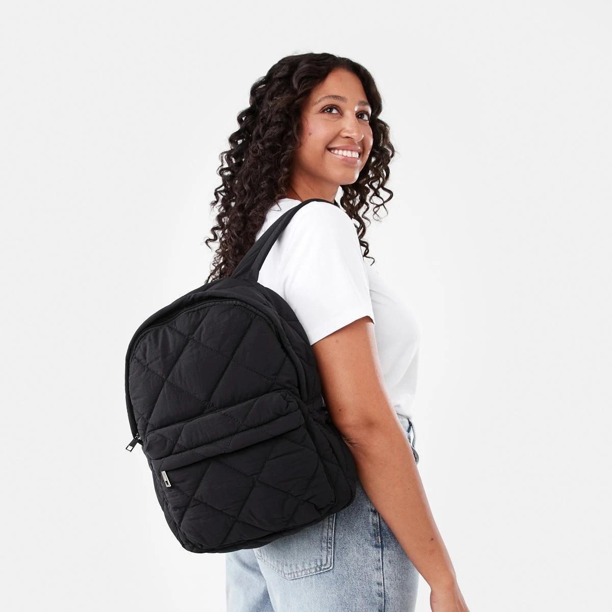 5 Puff Backpack Black, 5 of 5