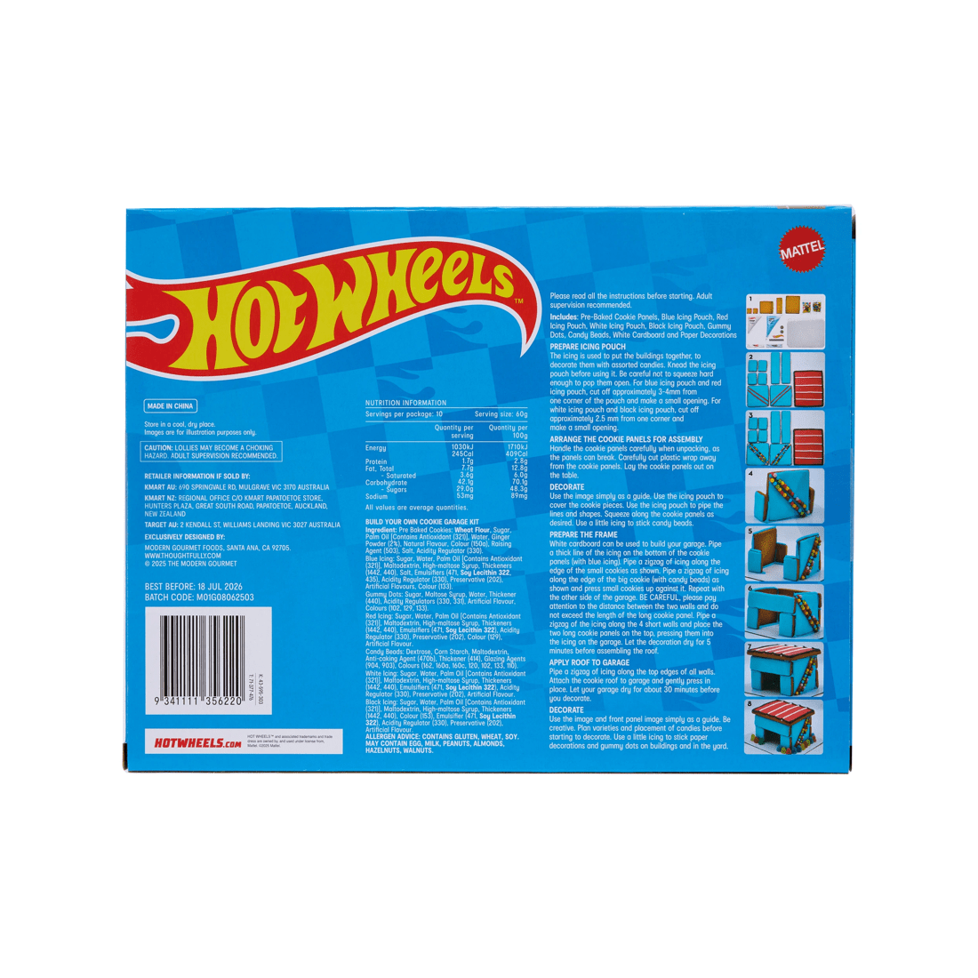 3 Hot Wheels Build Your Own Cookie Garage 602g, 3 of 3