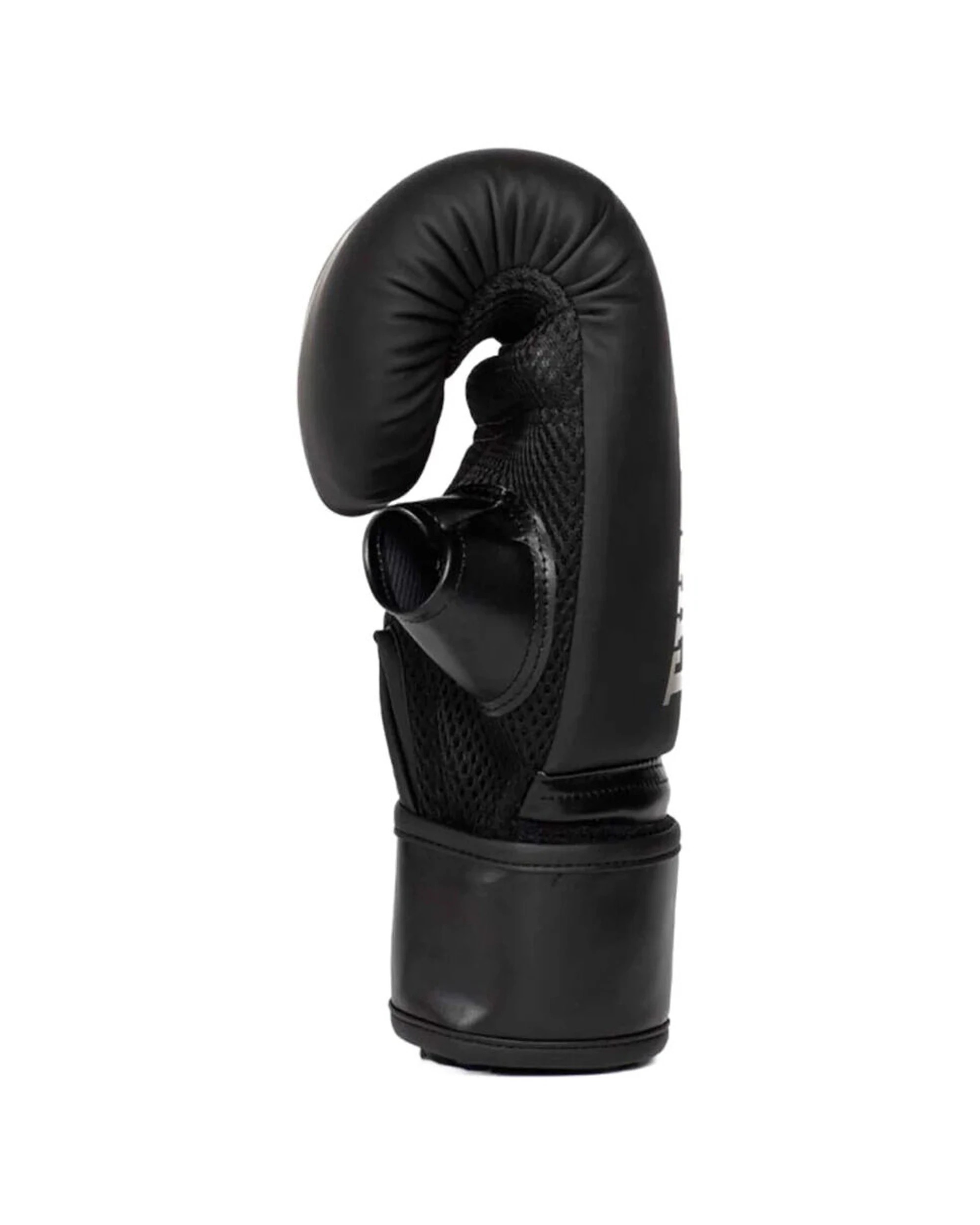 3 Everlast Elite Cardio Training Boxing Gloves L-XL Wrist Strap Mesh Palm - Black, 3 of 3