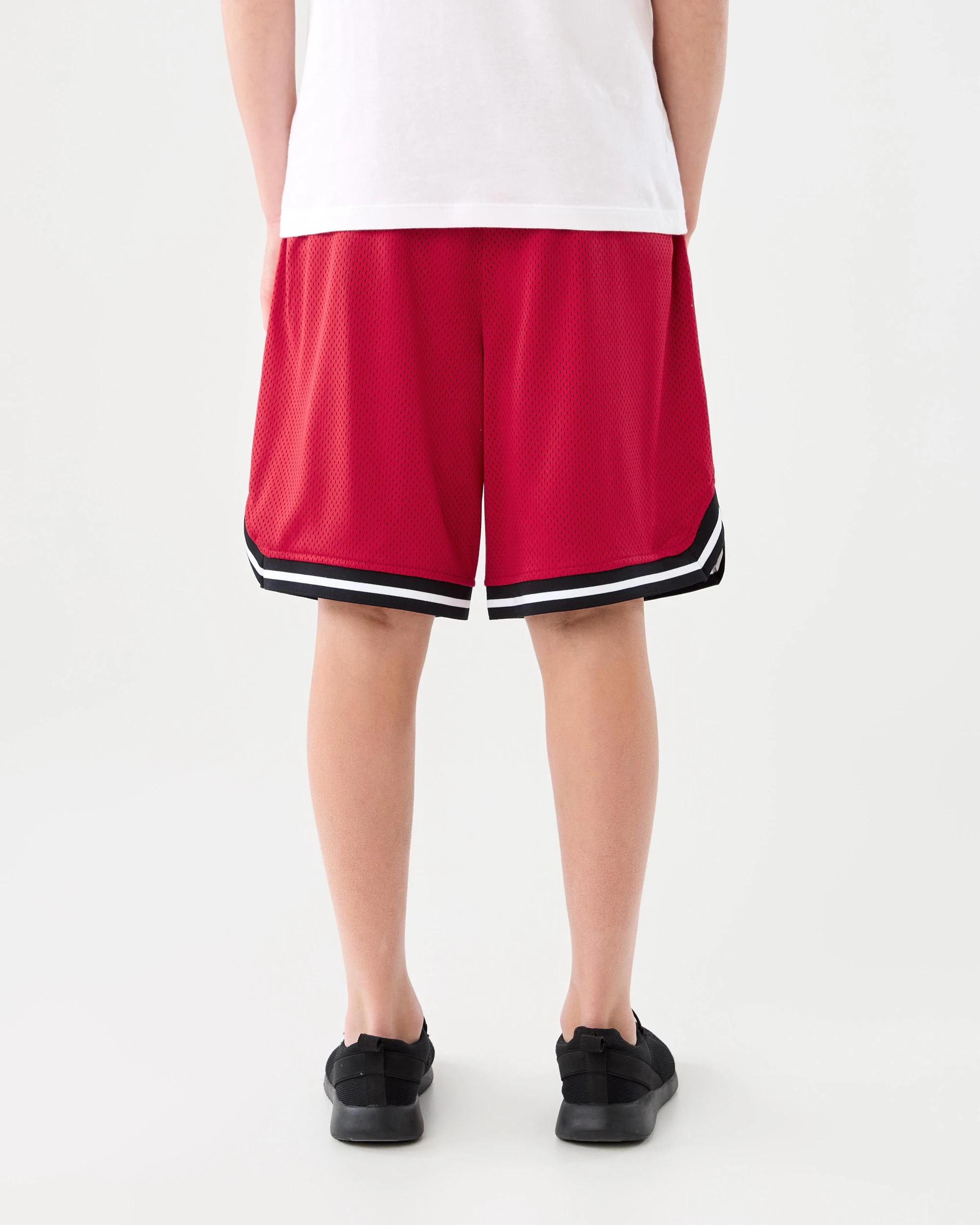 2 Active Kids Mesh Shorts Red, 2 of 7