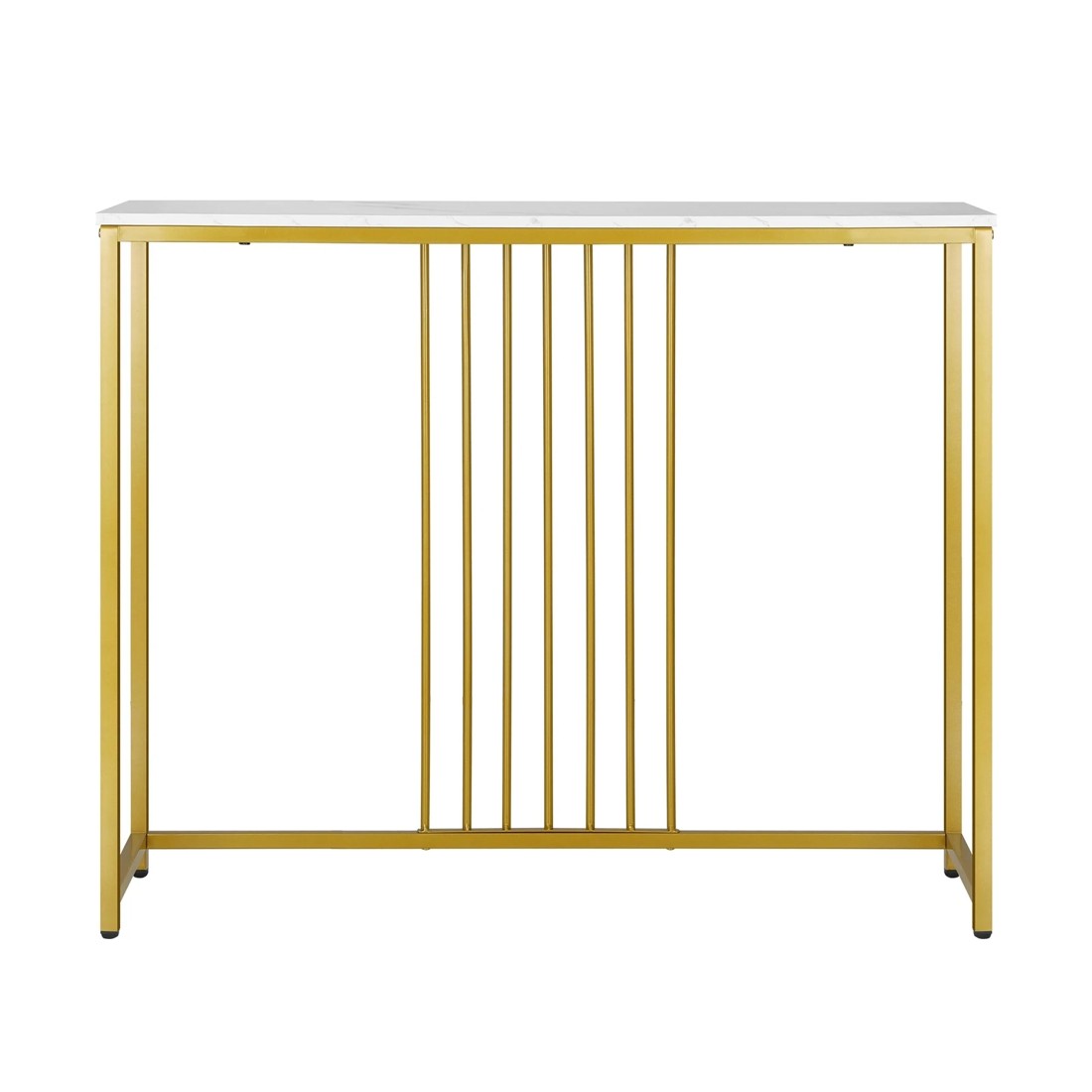 6 Oikiture Marble Dinning Table Nesting Coffee Side End Table Accent Console Table
 - Multi, 6 of 10