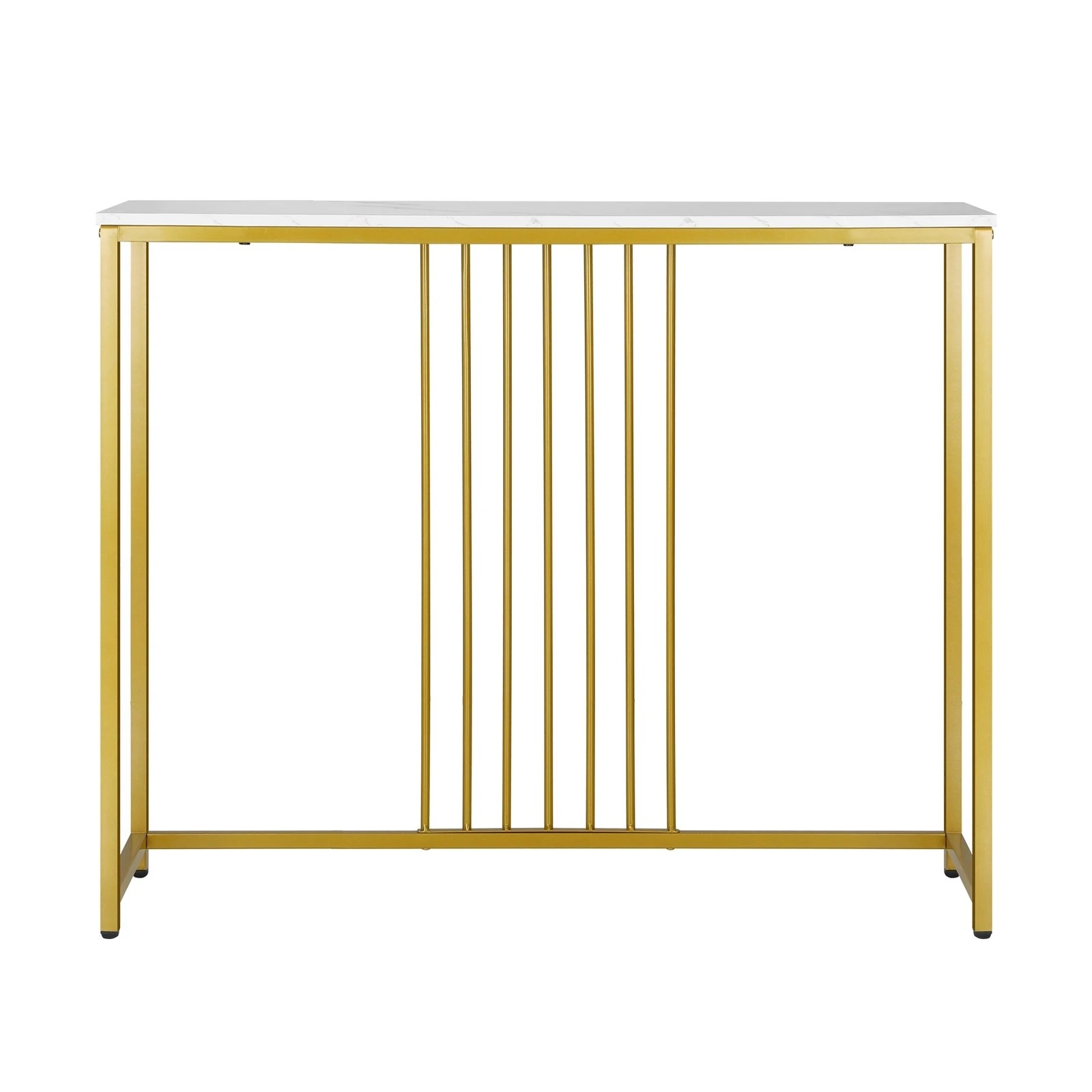 6 Oikiture Marble Dinning Table Nesting Coffee Side End Table Accent Console Table
 - Multi, 6 of 10