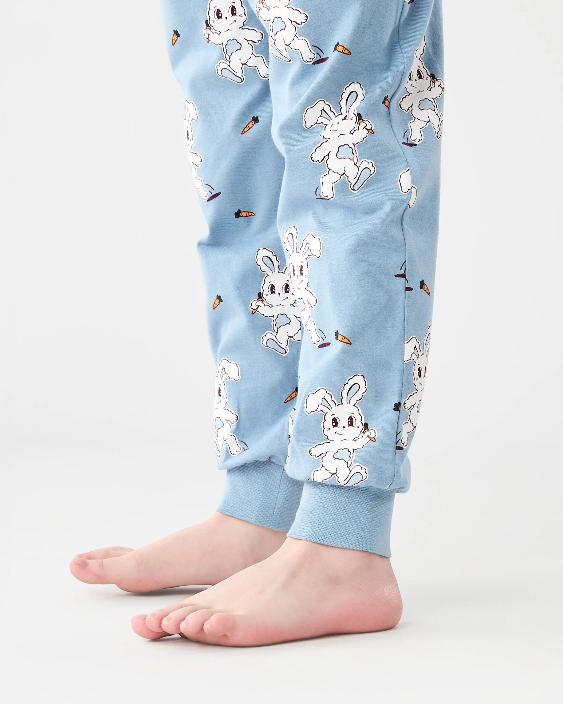 6 Jersey Pyjama Set Blu Hopc, 6 of 10