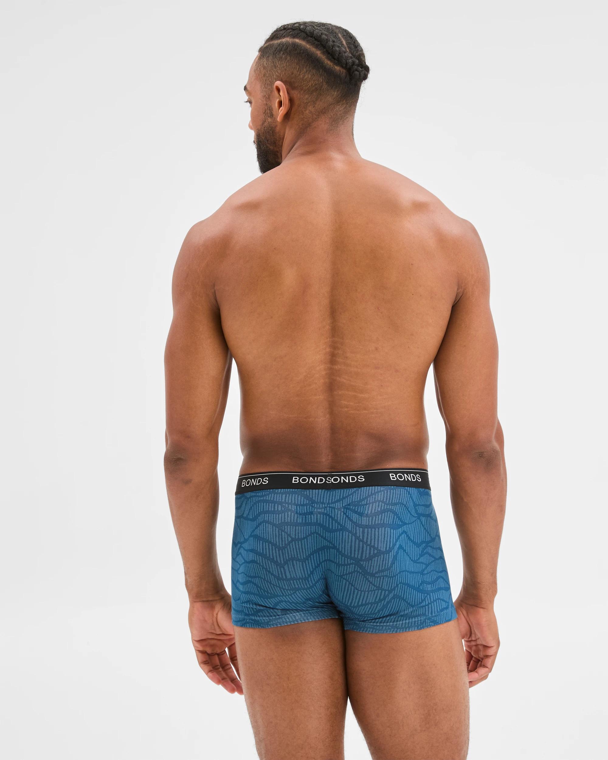 2 Bonds Men's Guyfront Trunk NATURAL PLAINS, 2 of 3