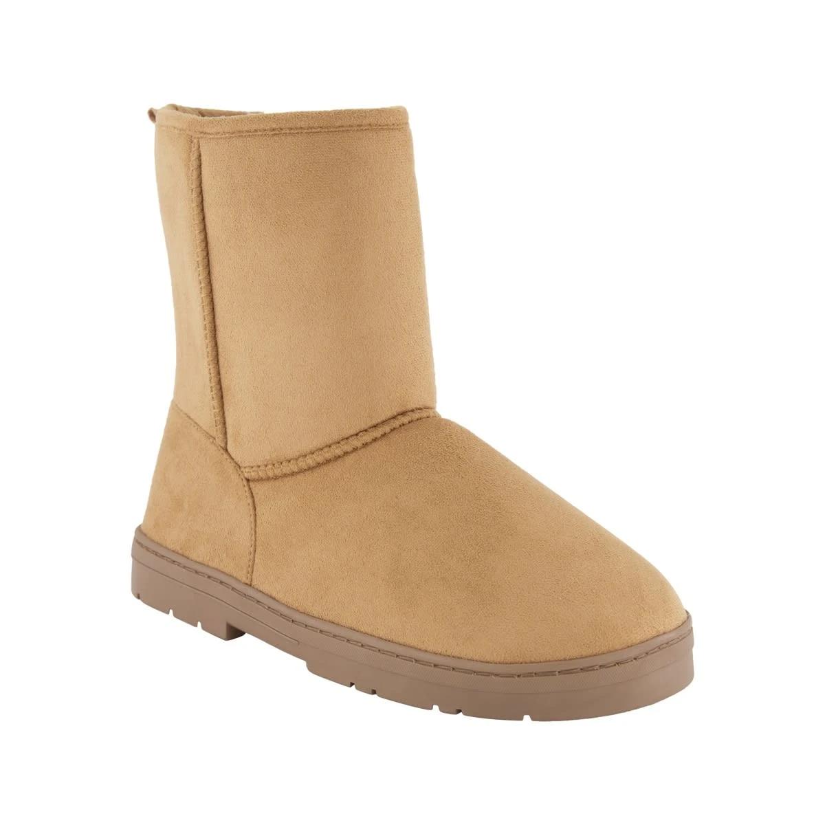 1 Hardsole Slipper Boots Sand, 1 of 3