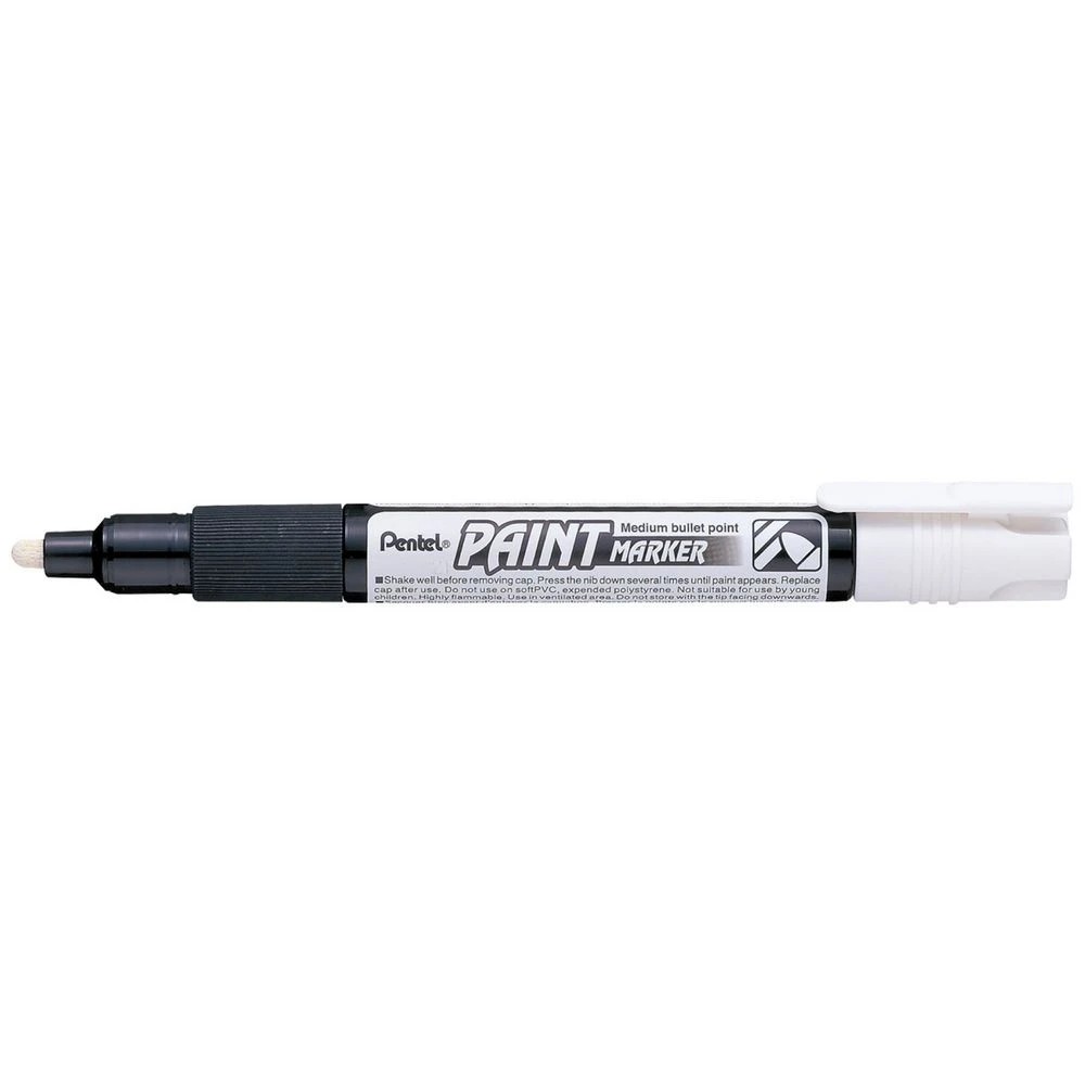 1 Pentel MMP20 Paint Marker White, 1 of 3
