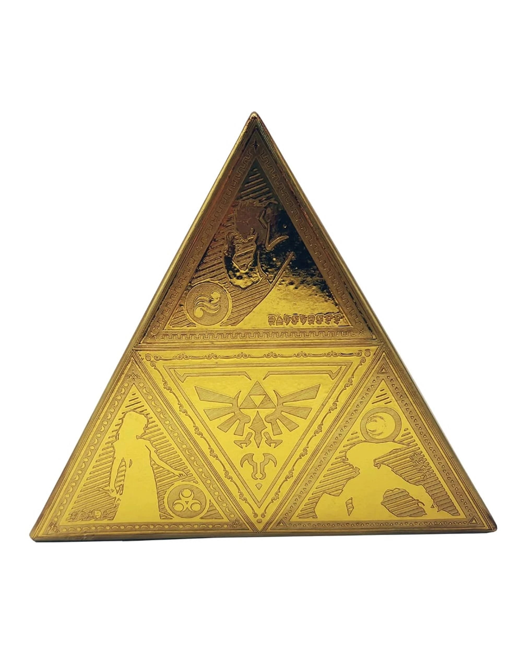 1 The Legend Of Zelda Triforce Shaped Money Bank, 1 of 1