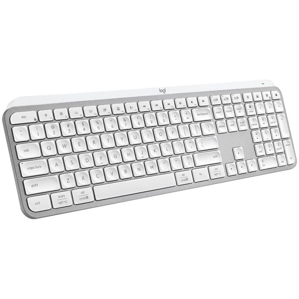 3 Logitech MX Keys S Advanced Wireless Keyboard Pale Grey, 3 of 6